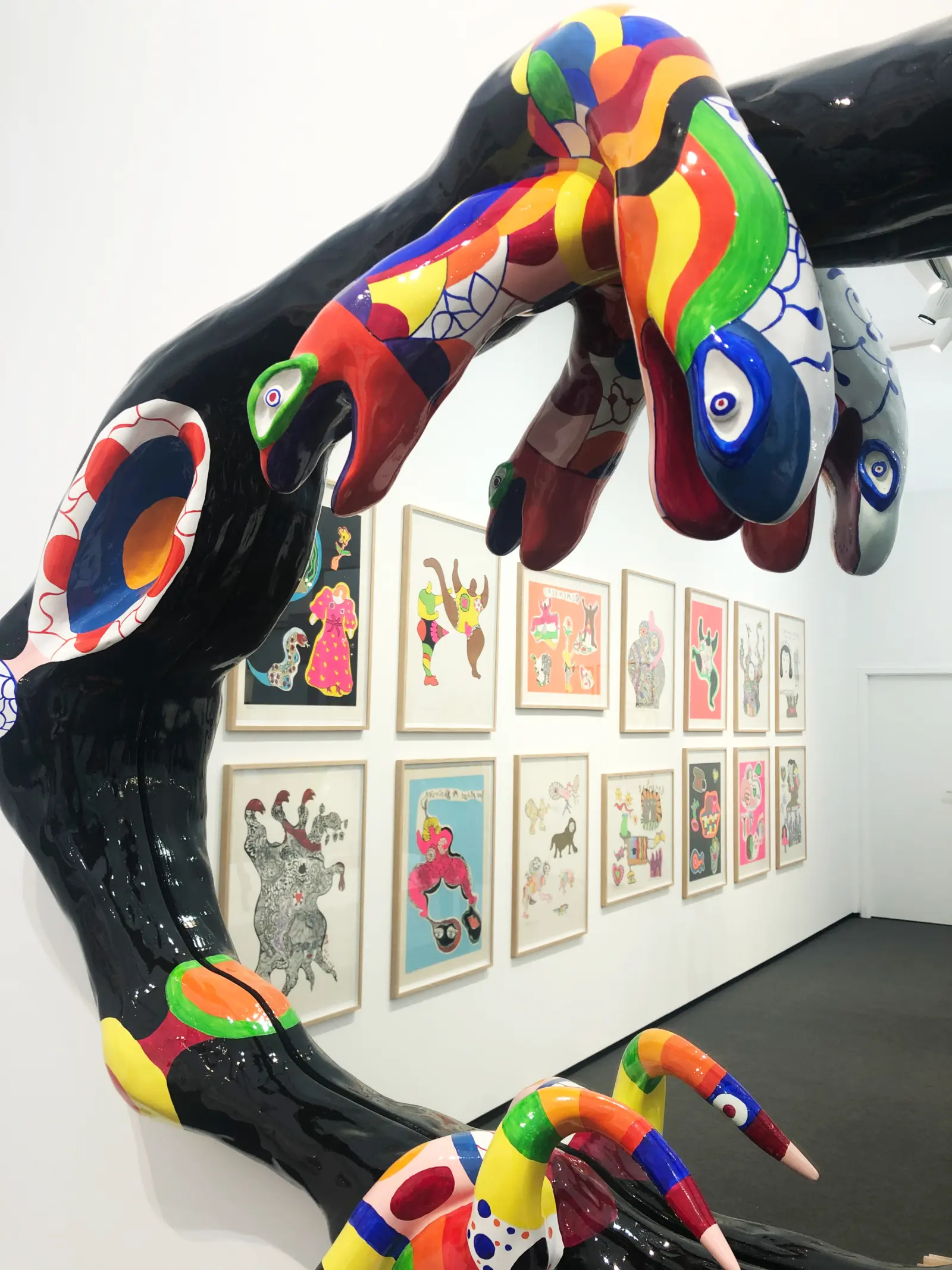 Galerie Mitterrand opened in 1988 with an exhibition of sculptures by Niki de Saint Phalle and has since represented the artist’s work and collaborated with the artist's estate following her death in 2002.