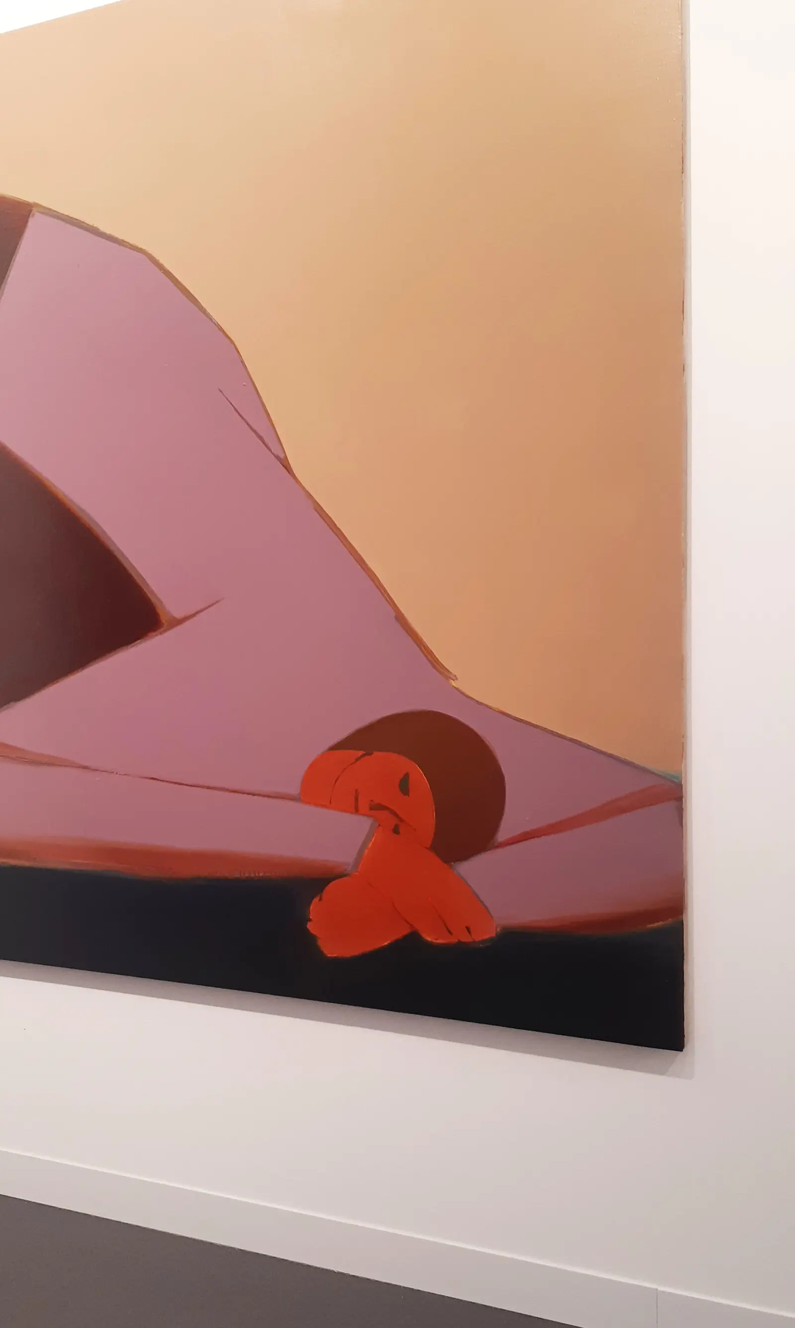 We were captivated by Kadel Willborn solo presentation of Heidi Hahn's oil on linen paintings.