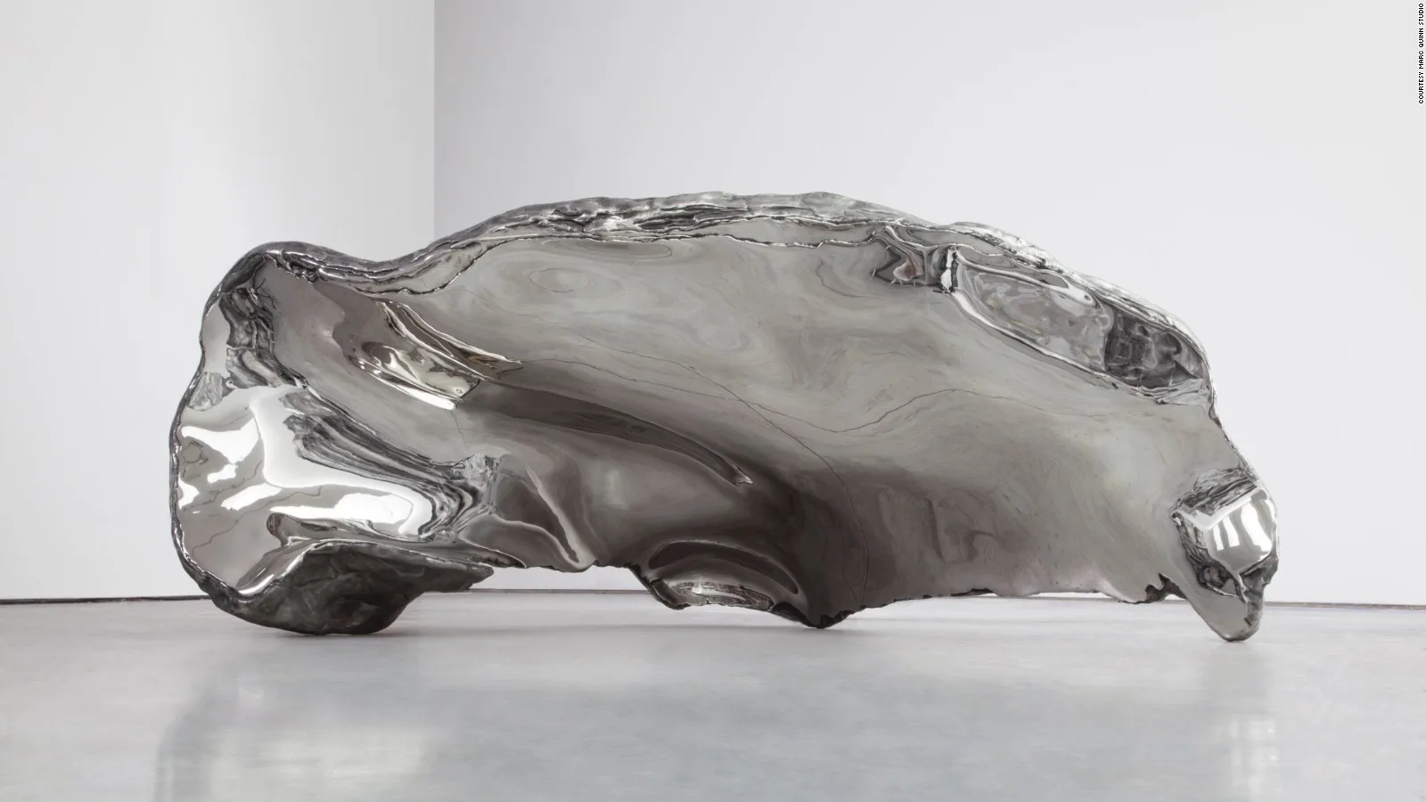 Frozen Wave (The Conservation of Energy) by Marc Quinn, 2015