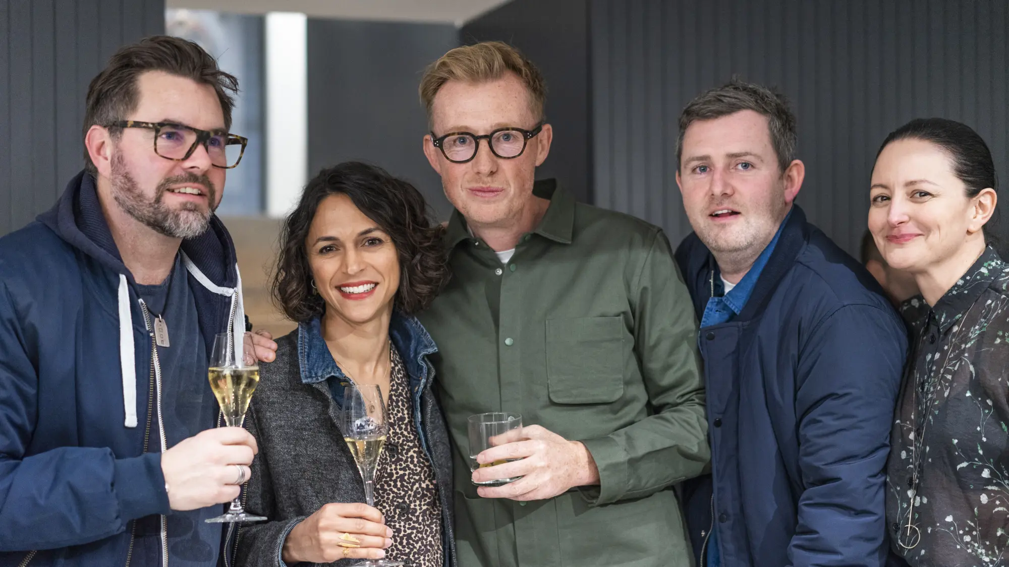 Gallery friends, Damian, Danielle, Ben (Director), Ross and Emma