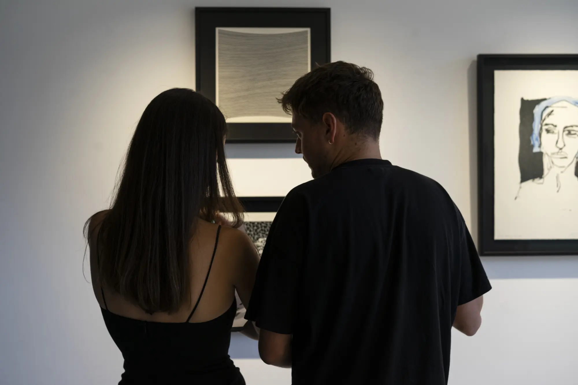 PR Lisa Baker and Gallery Manager, Laura Rivas-Lopez
