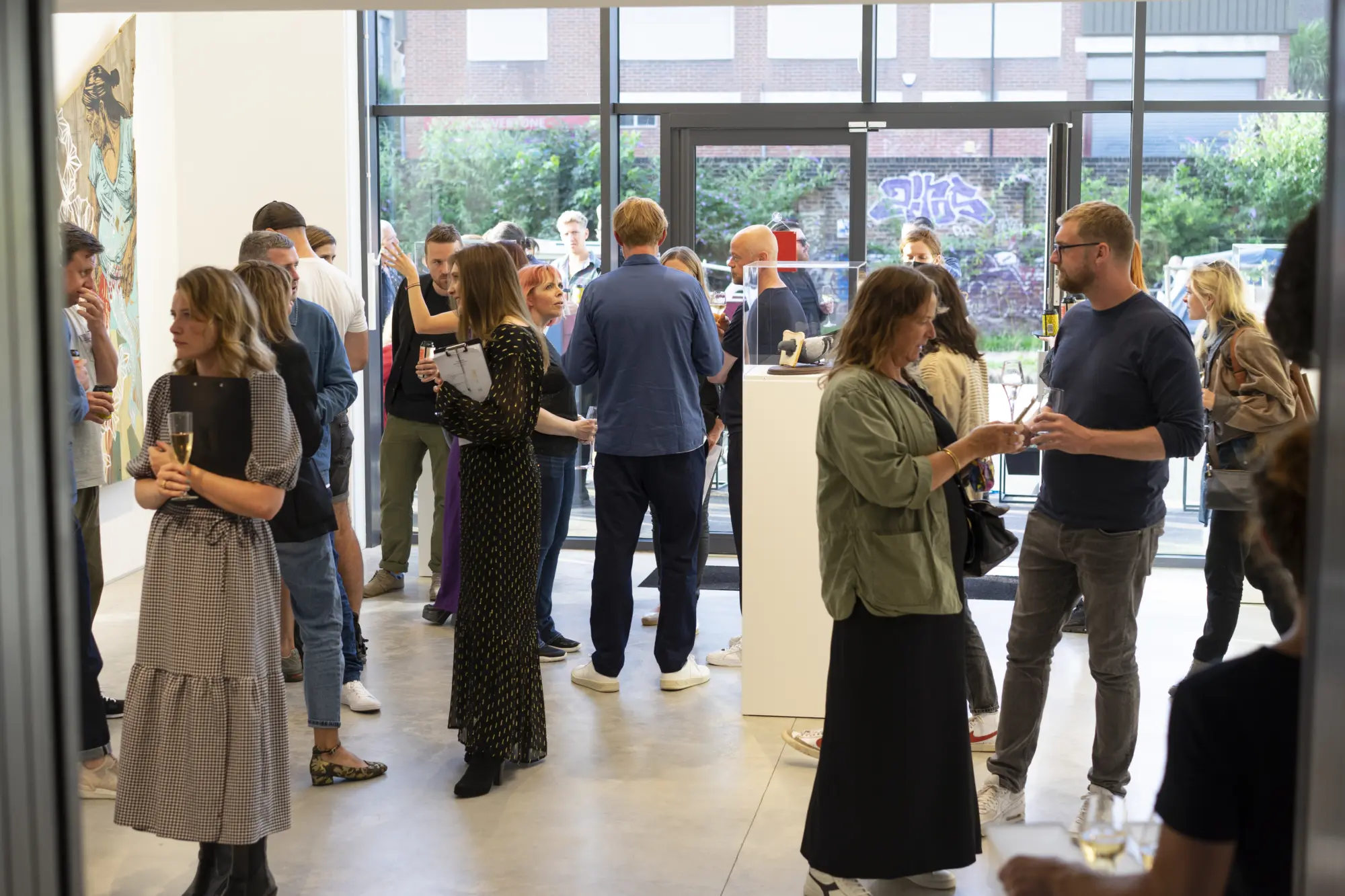 Game Changers private view, Hang-Up Gallery.