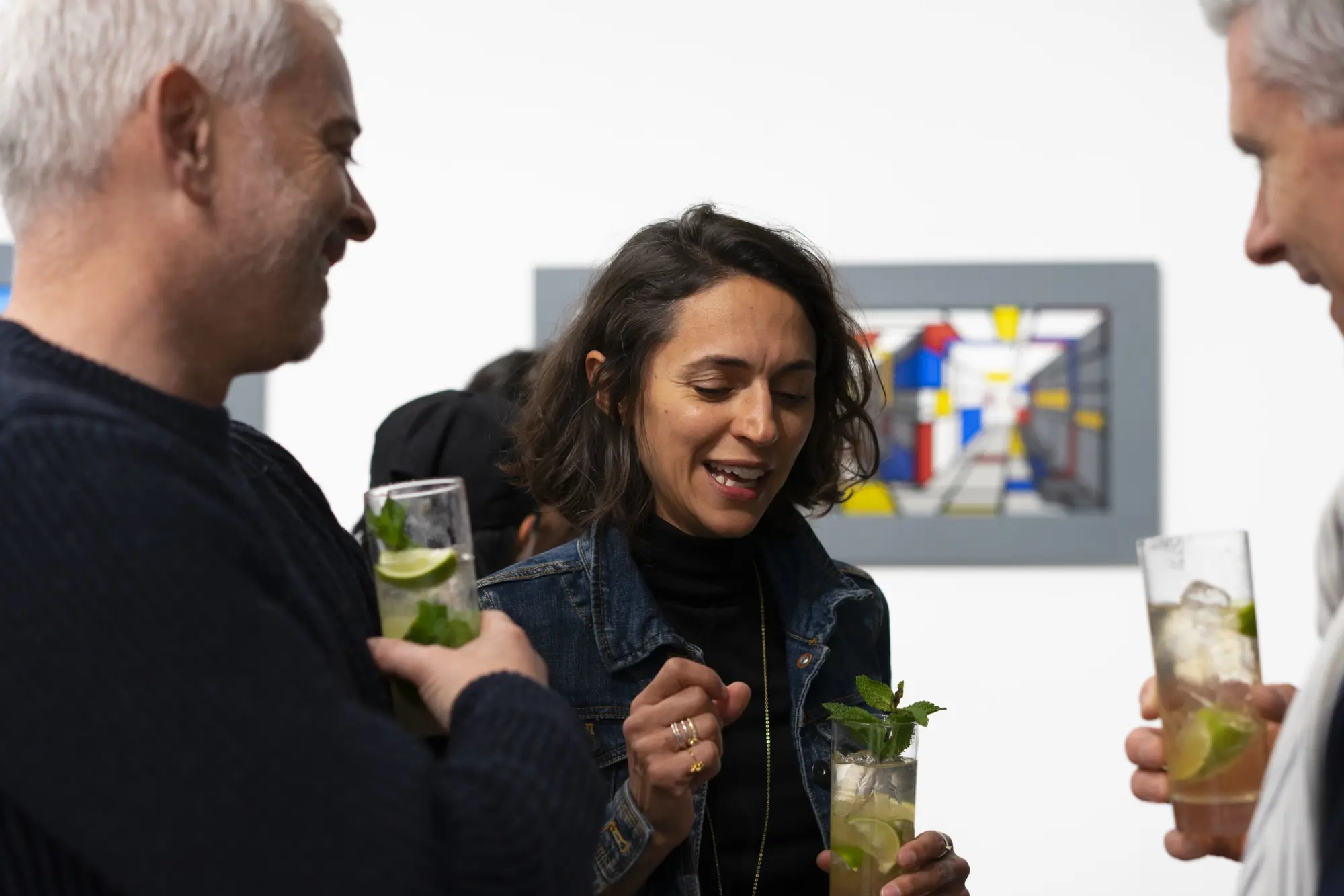 Most artworks on show were created during lockdown and have not been exhibited before.