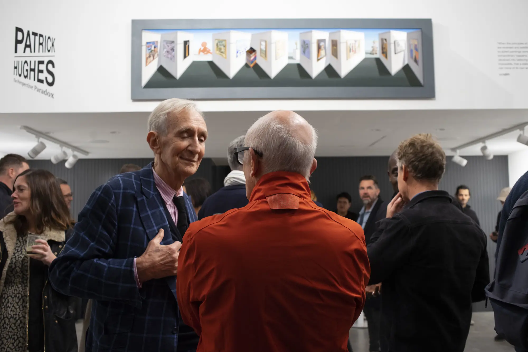 The Perspective Paradox celebrates sixty-years since Hughes' first exhibition.