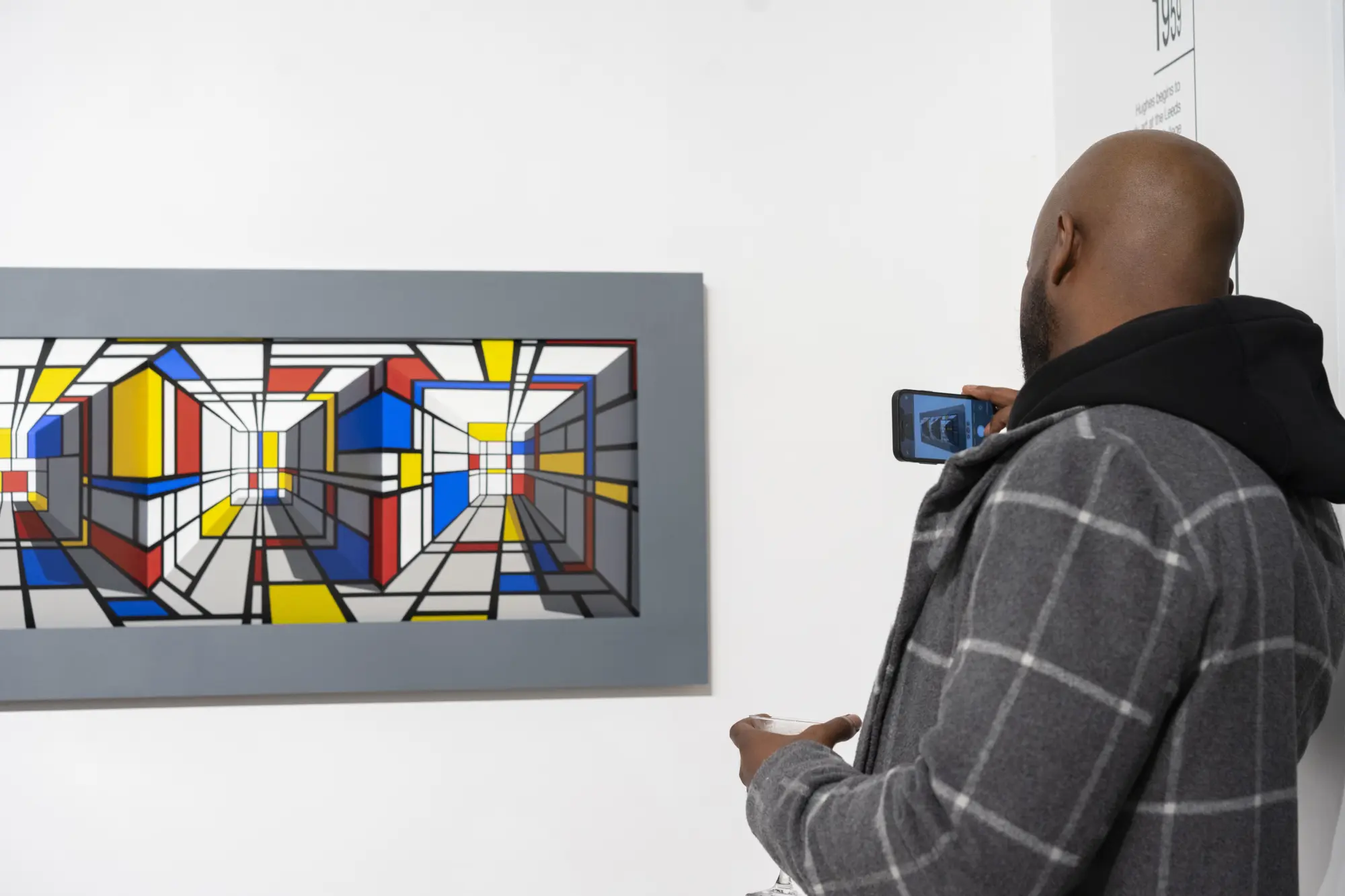 Most artworks on show were created during lockdown and have not been exhibited before.