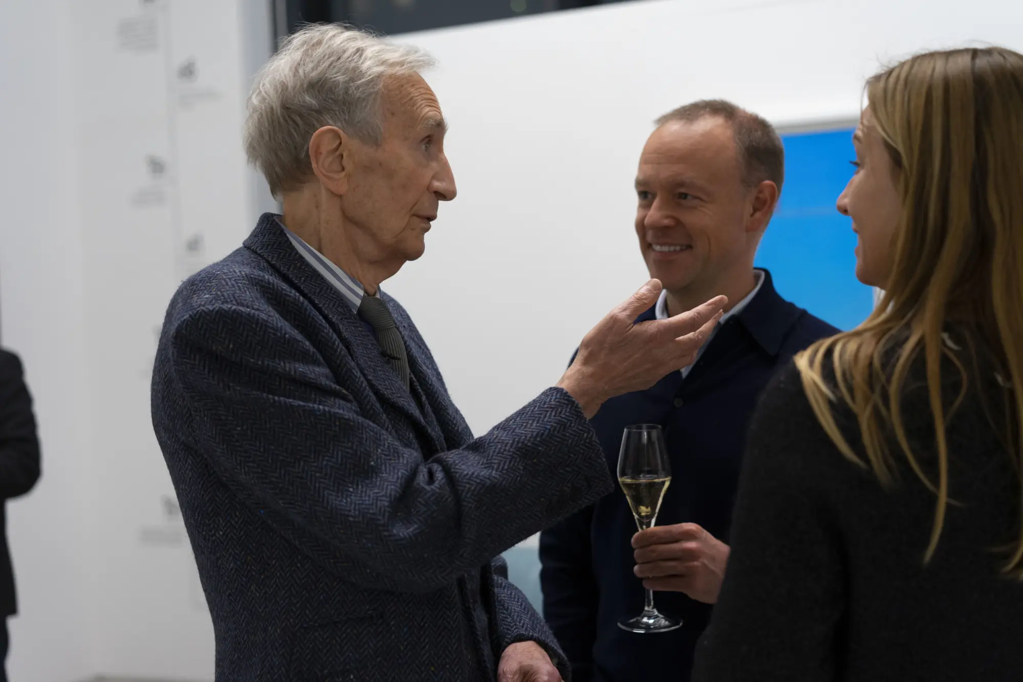 Guests had the chance to experience the Perspective Paradox and speak to the artist himself.