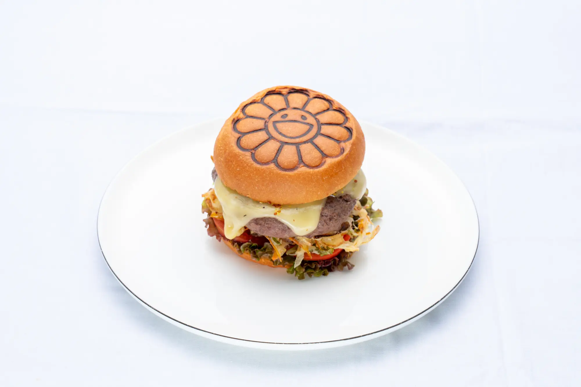 Takashi Murakami's take on the American burger.
