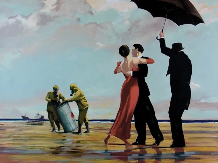 Blink-182 star auctions Banksy original