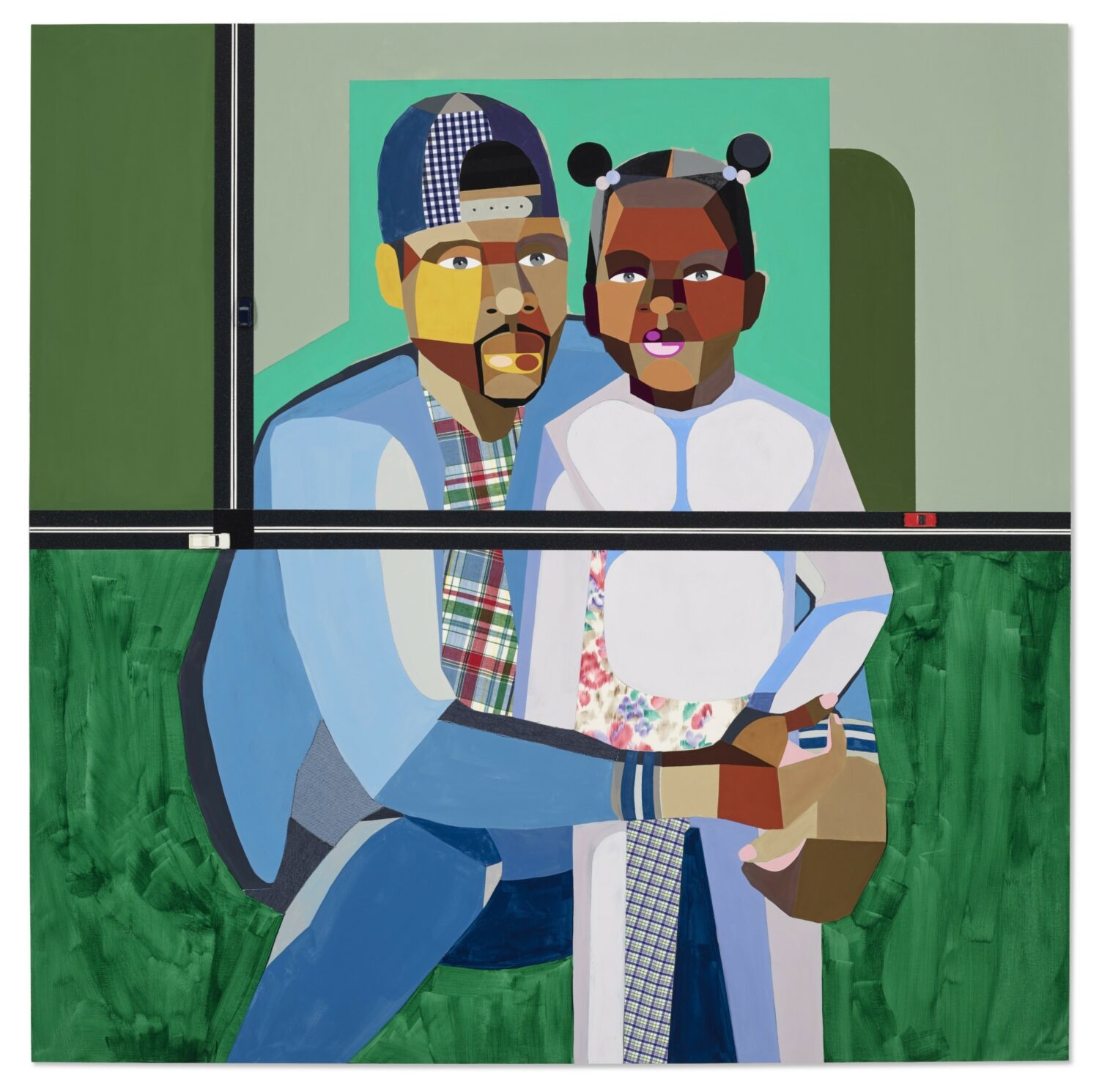 Derrick Adams, Figure In The Urban Landscape 31 sold for $250,000 at Christie's in 2019