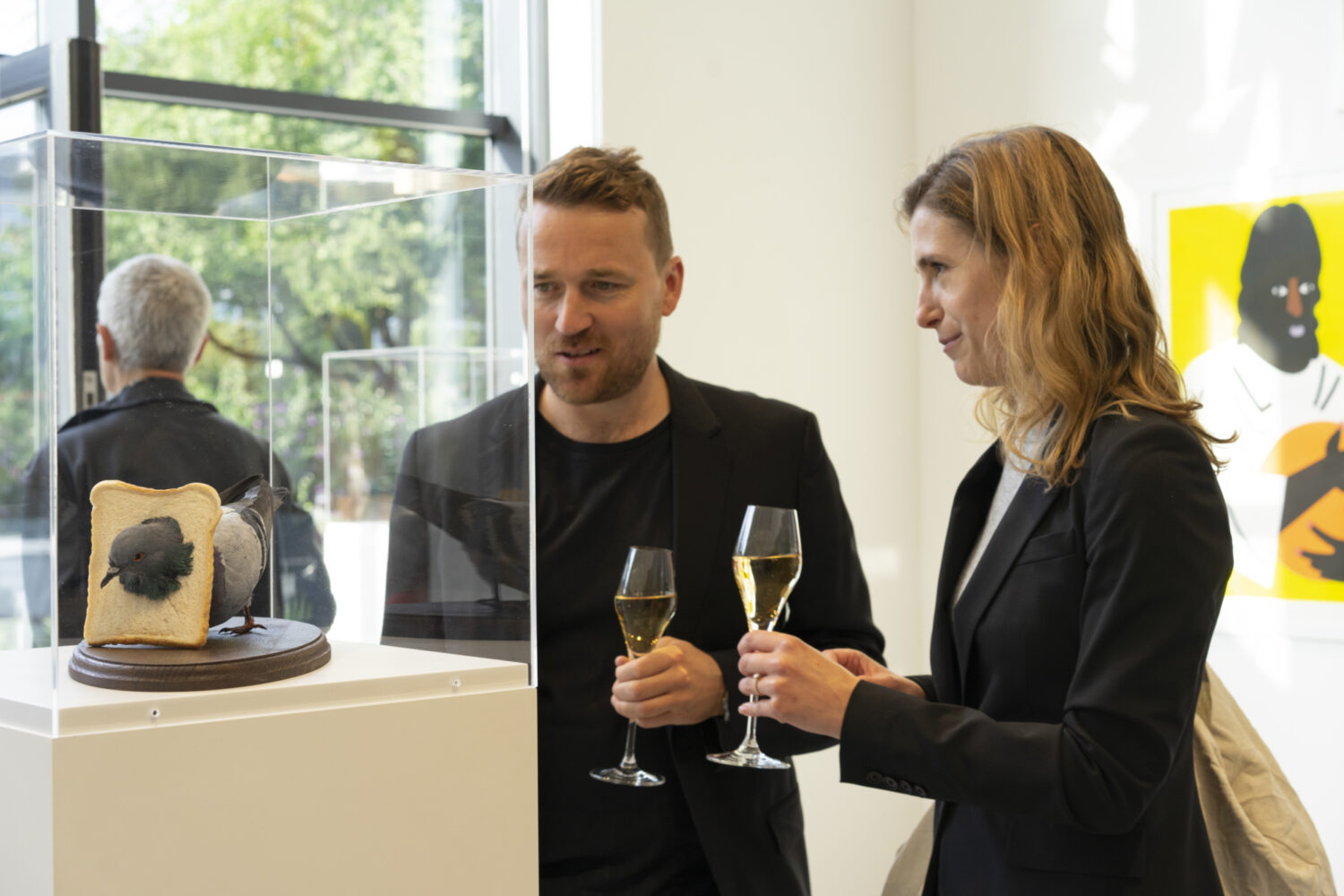 Pigeon on show at Game Changers