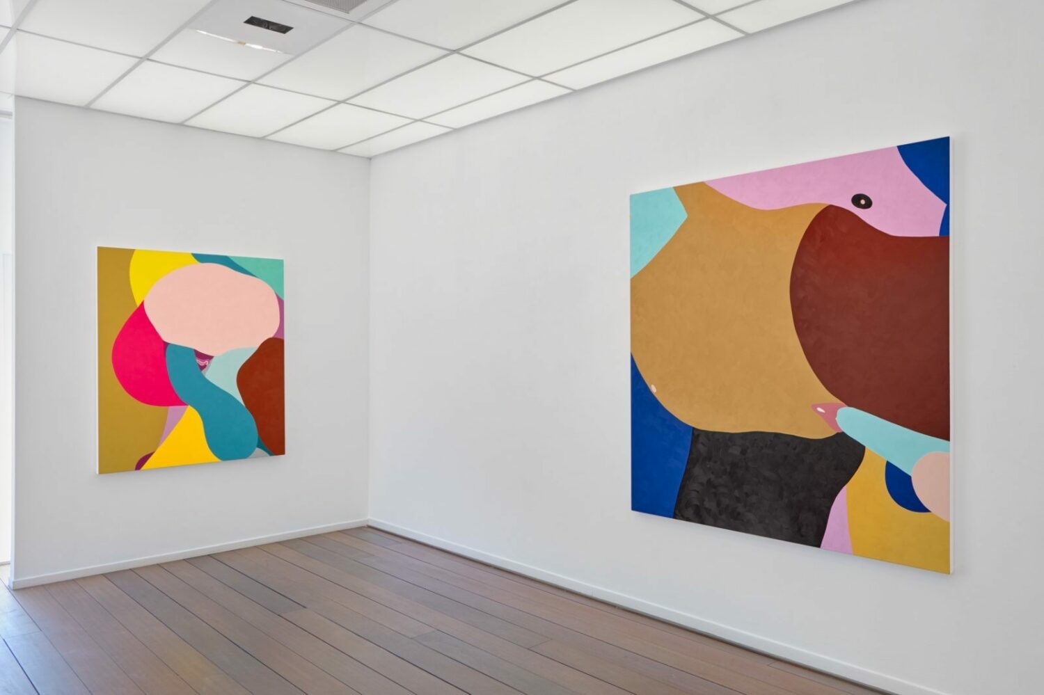 Installation view of Helen Beard at Reflex, Amsterdam