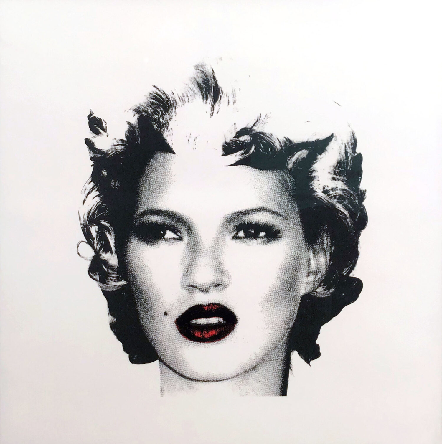 Kate Moss (Black and White) - Artist's Proof by Banksy
