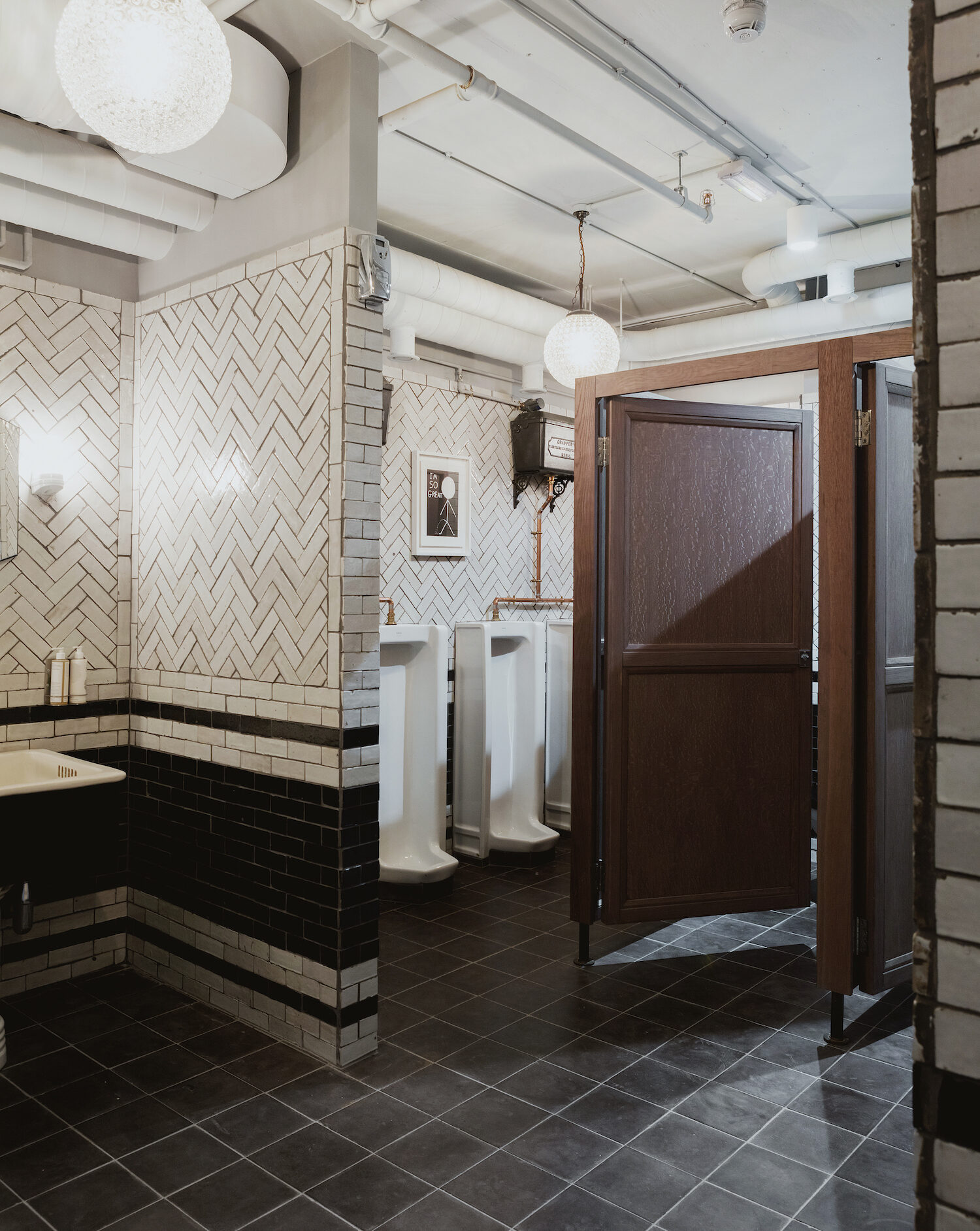 This David Shrigley is perfect the bathroom of No29 Power Station we had the pleasure of working on.