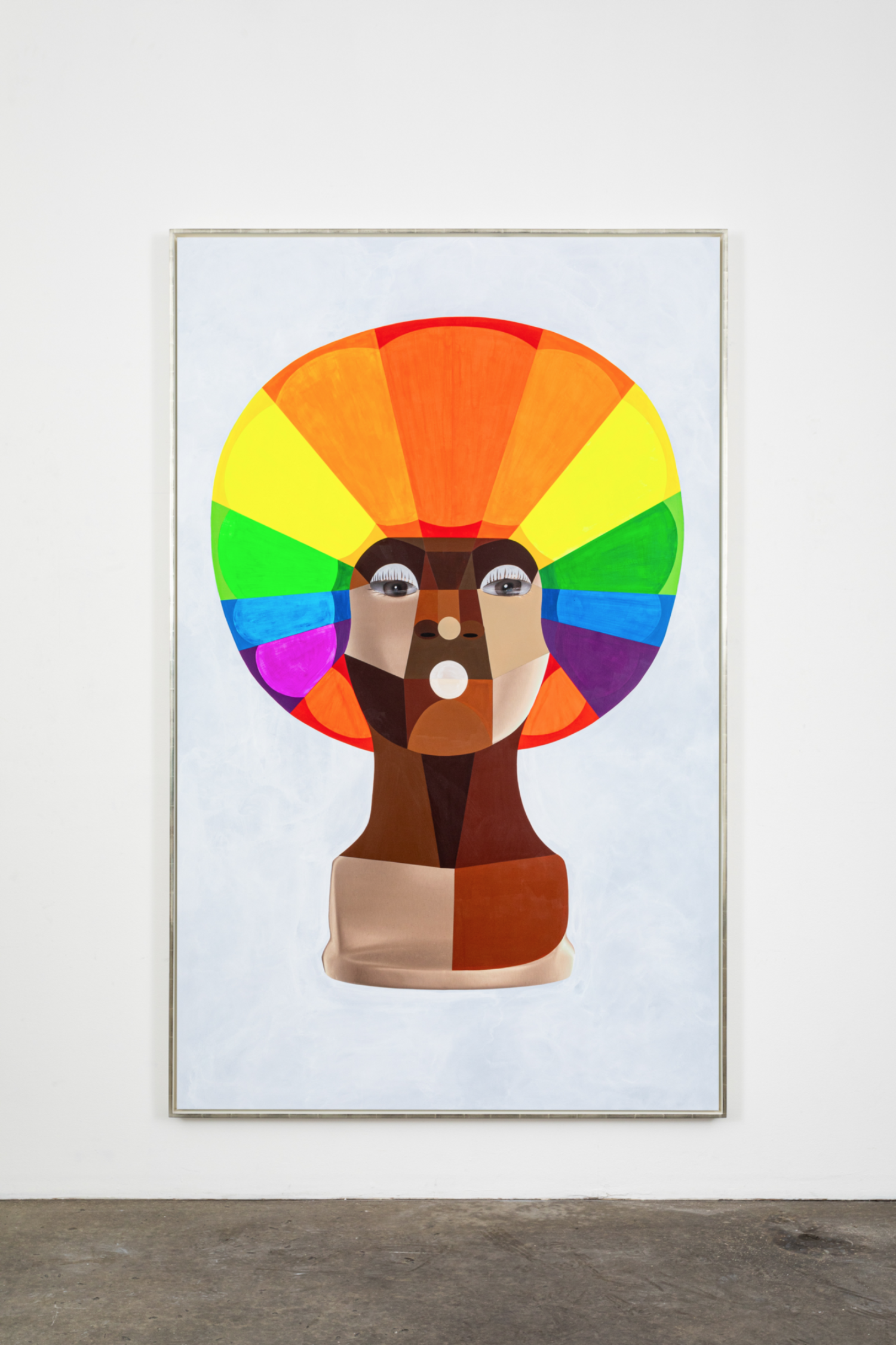 Style Variation 33, Style Variation 29 and Style Variation 35 by Derrick Adams, 2020.