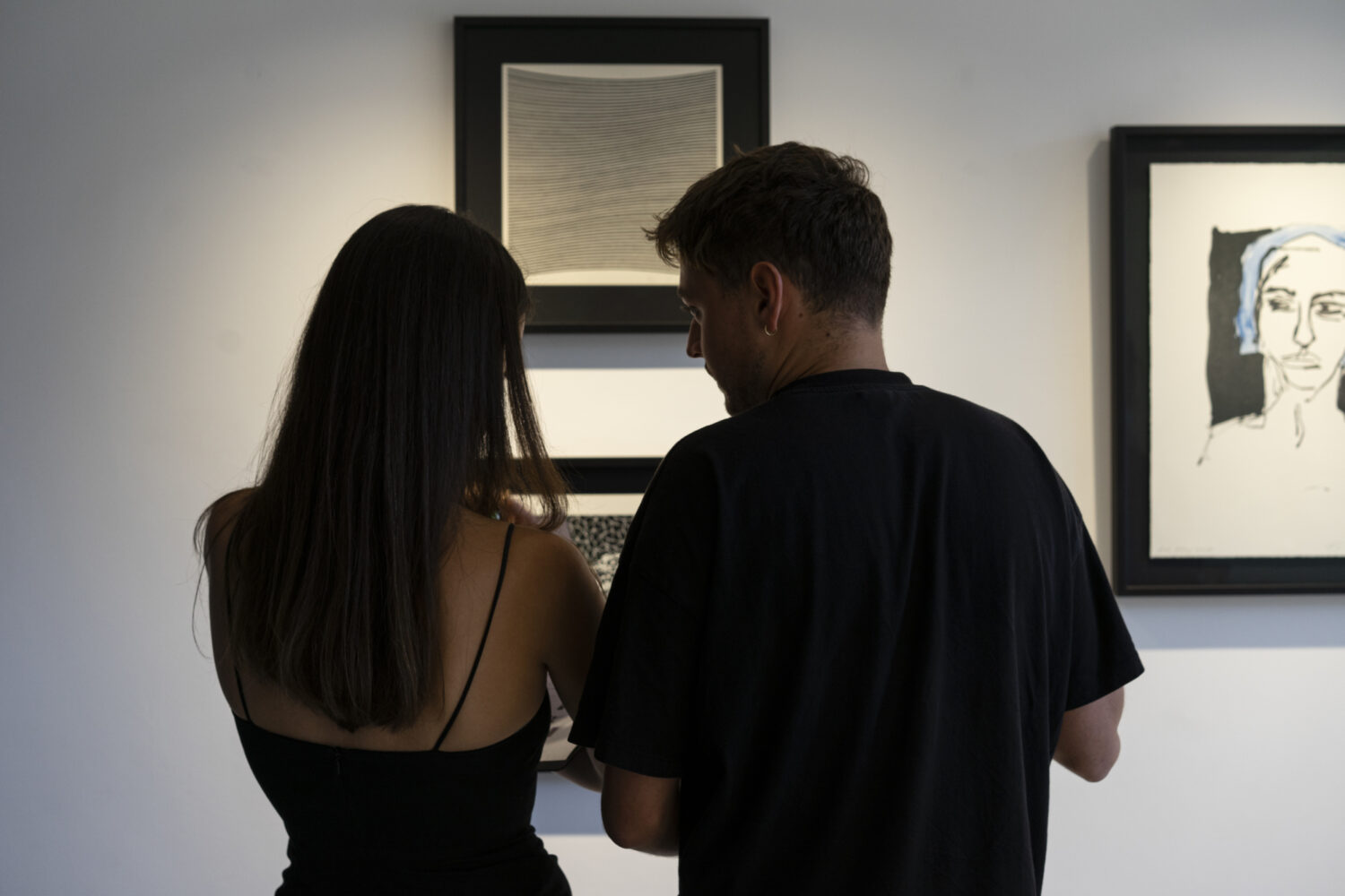 PR Lisa Baker and Gallery Manager, Laura Rivas-Lopez