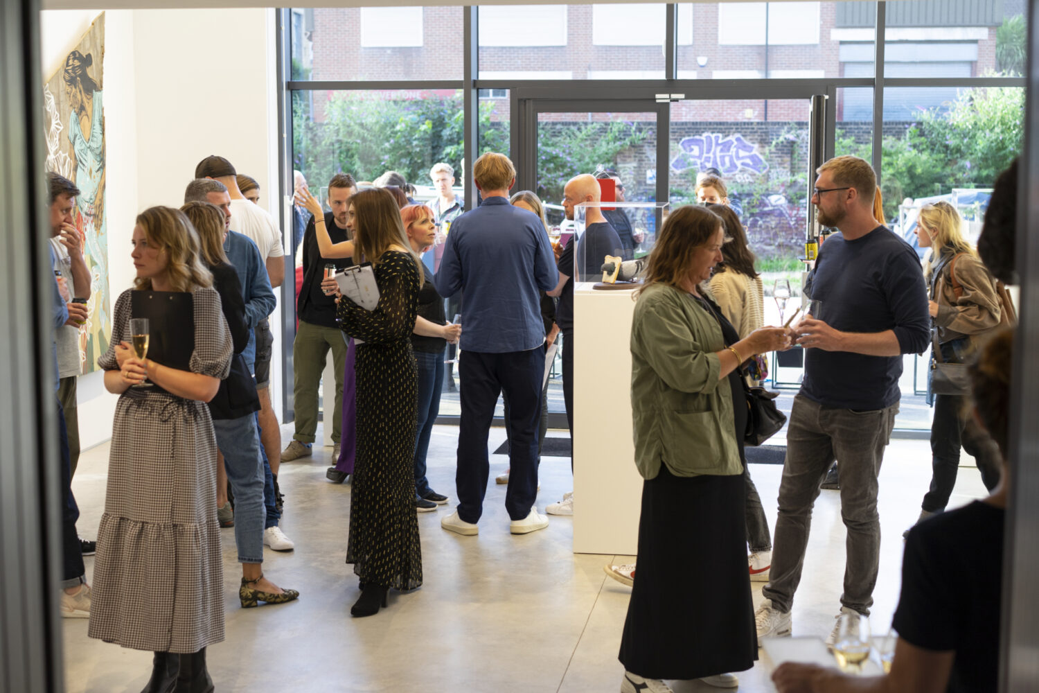 Game Changers private view, Hang-Up Gallery.