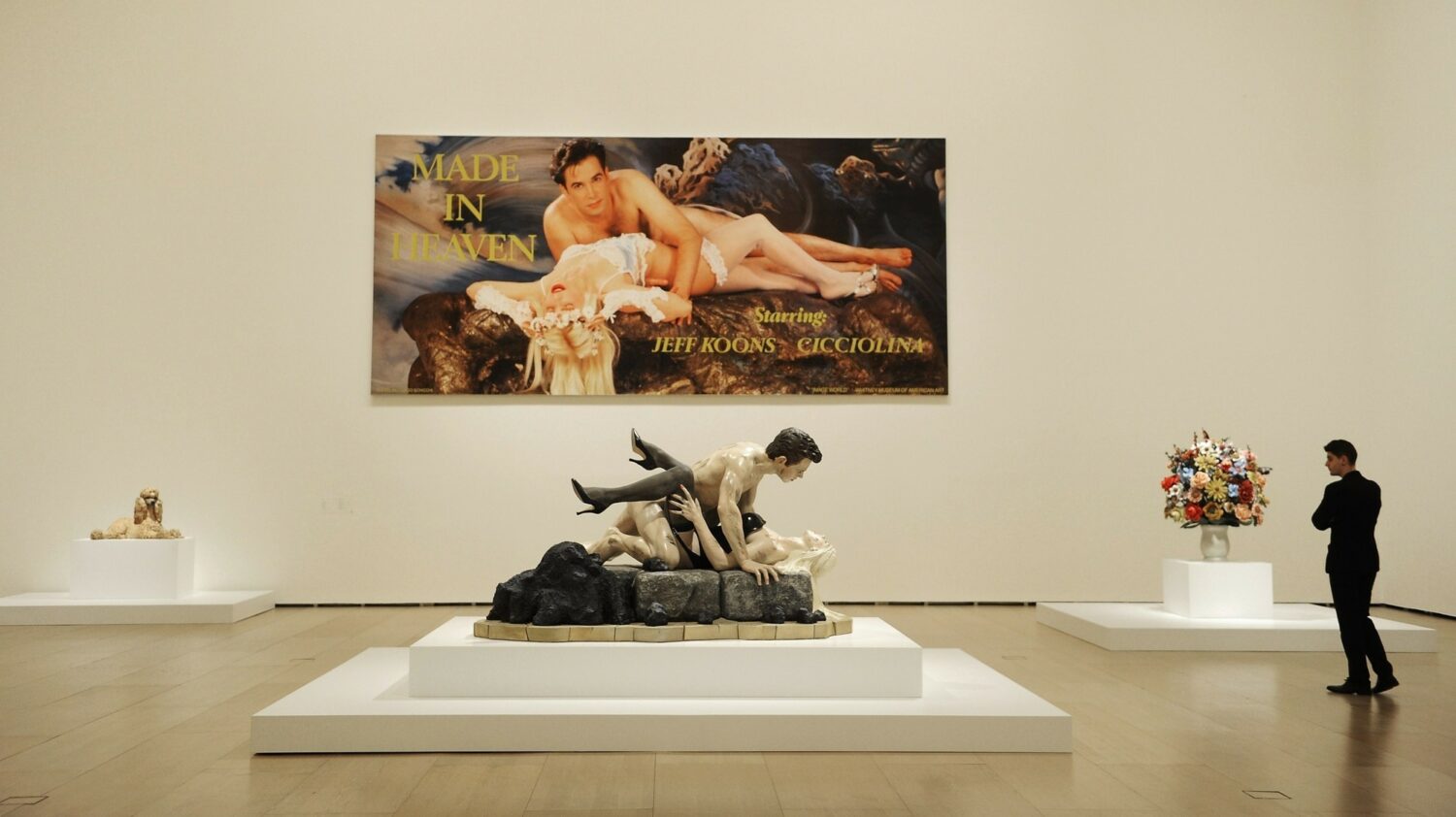 Made in Heaven series by Jeff Koons, 1989.