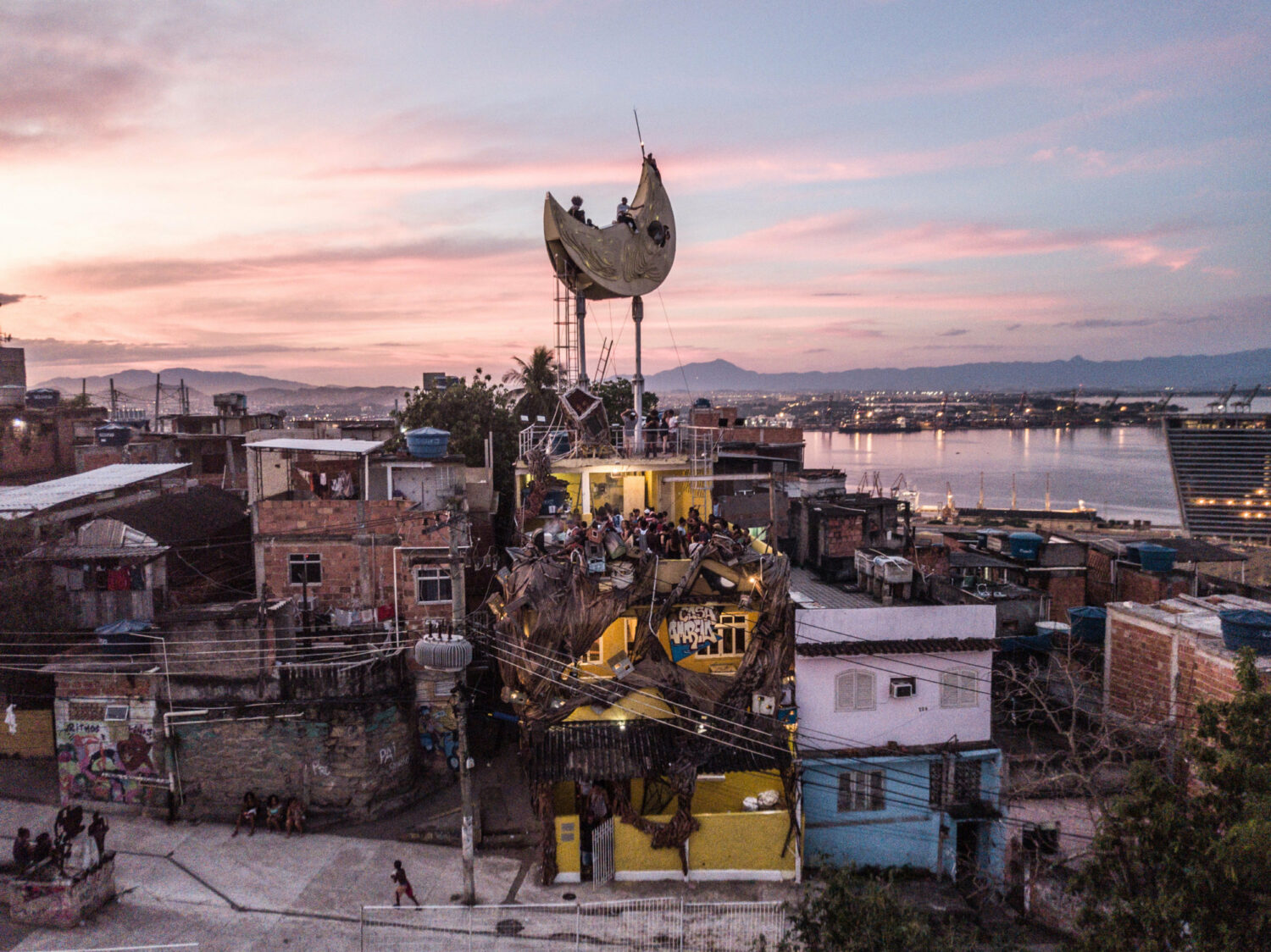 Casa Amarela, Morro da Providencia, Rio de Janeiro.