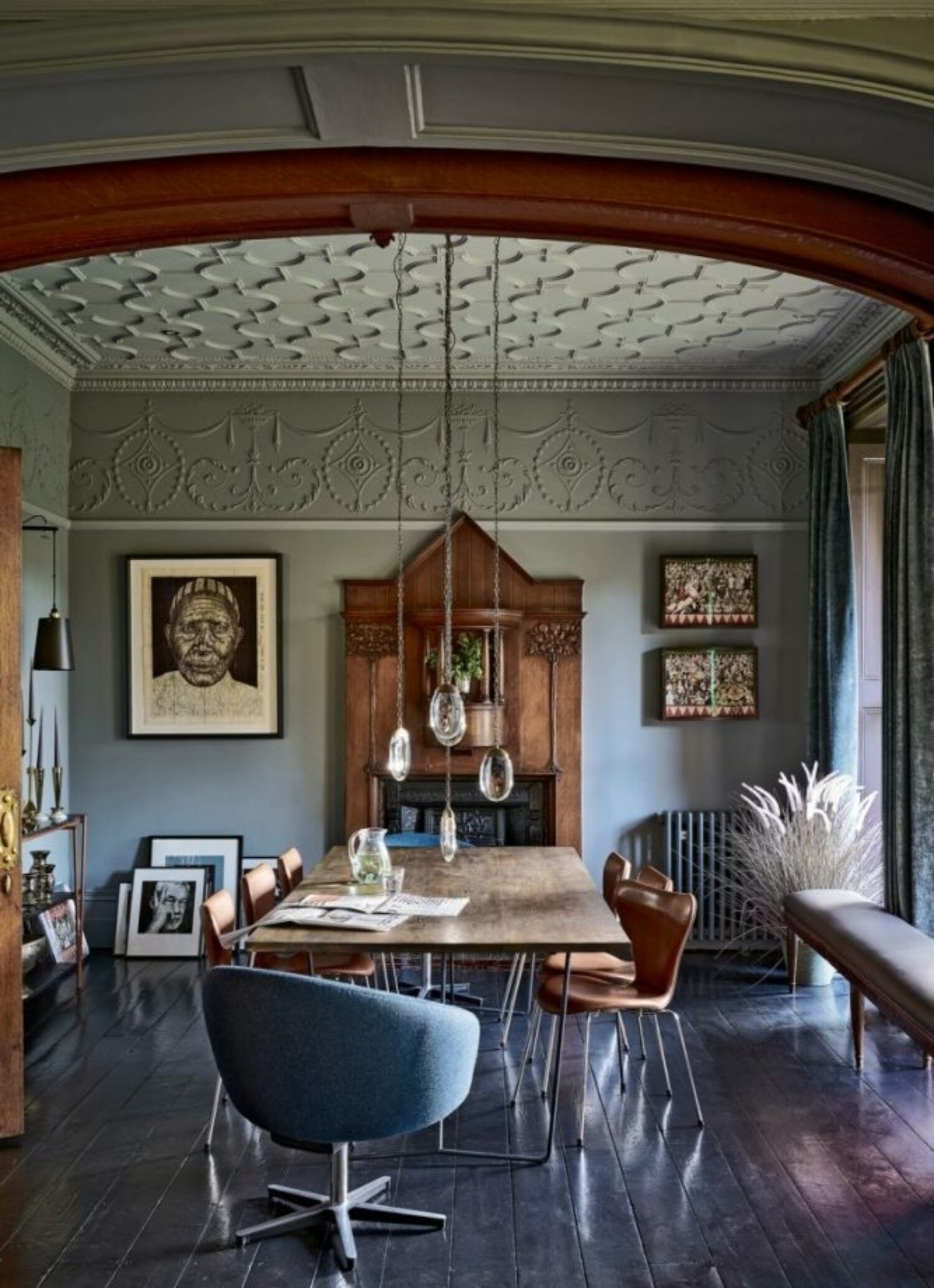 Old meets new: Artworks by Mark Powell & Peter Blake in our client Jackie's home