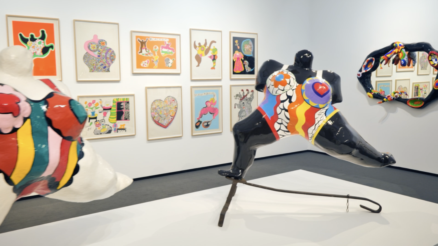 Installation view in Galerie Mitterrand’s booth at Frieze Masters, 2022.