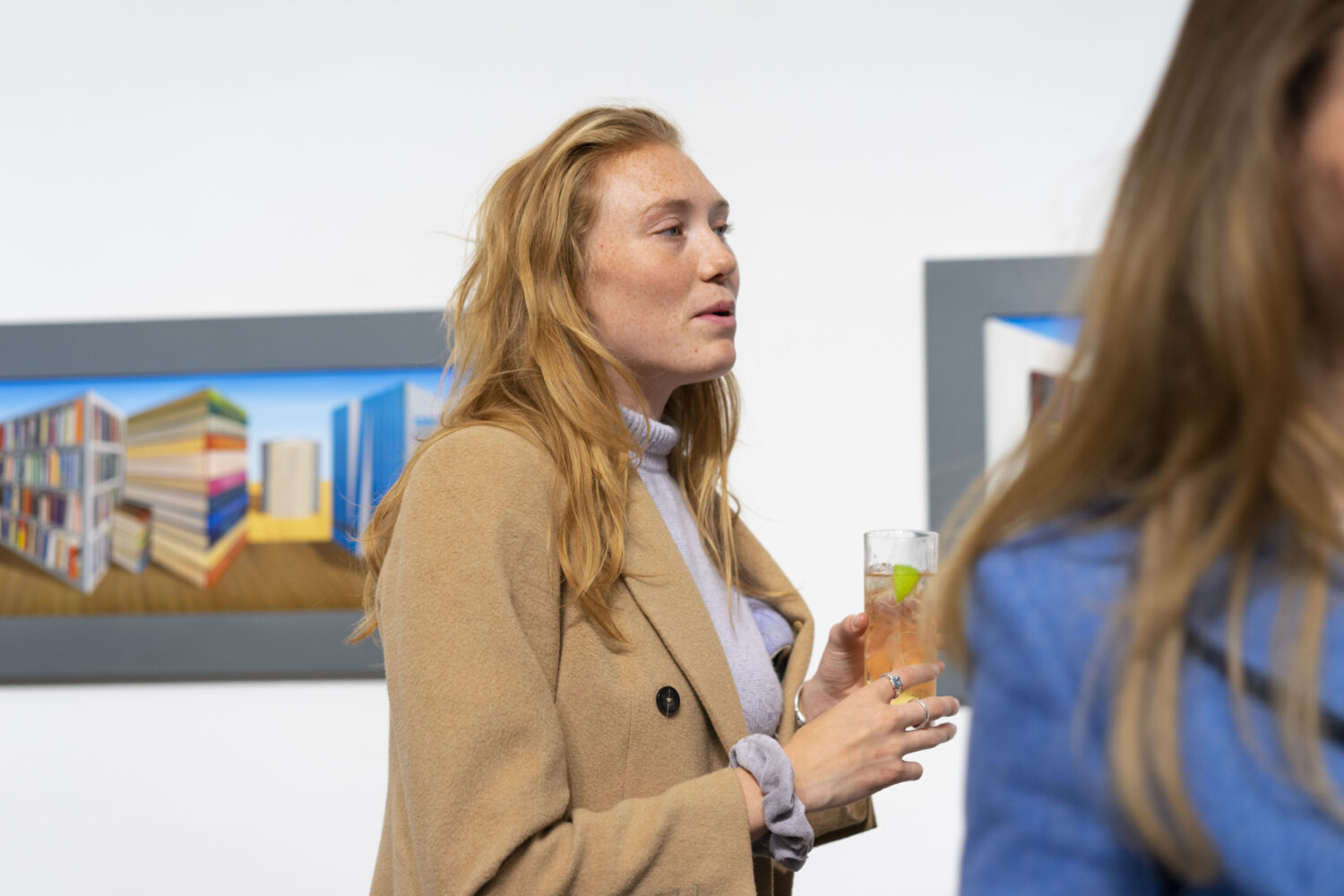 Most artworks on show were created during lockdown and have not been exhibited before.