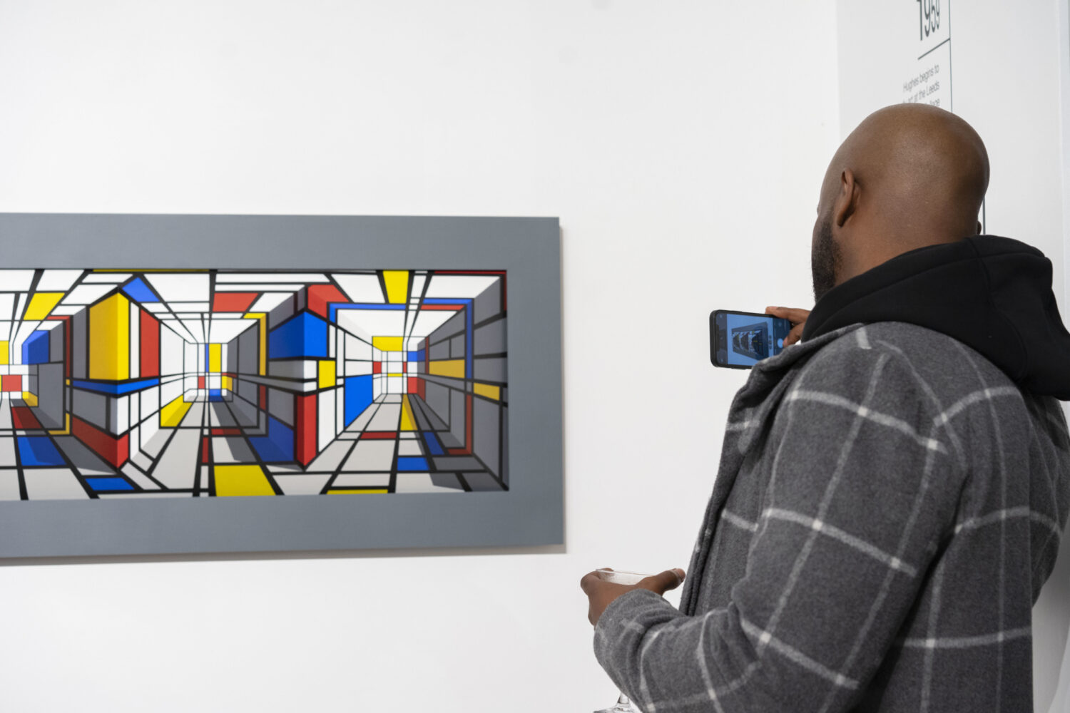 Most artworks on show were created during lockdown and have not been exhibited before.