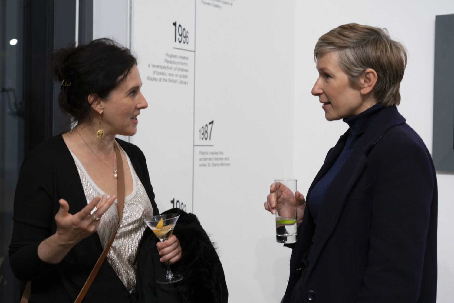 Hang-Up's artists Tim FIshlock and Delphine Lebourgeois also attended the night.