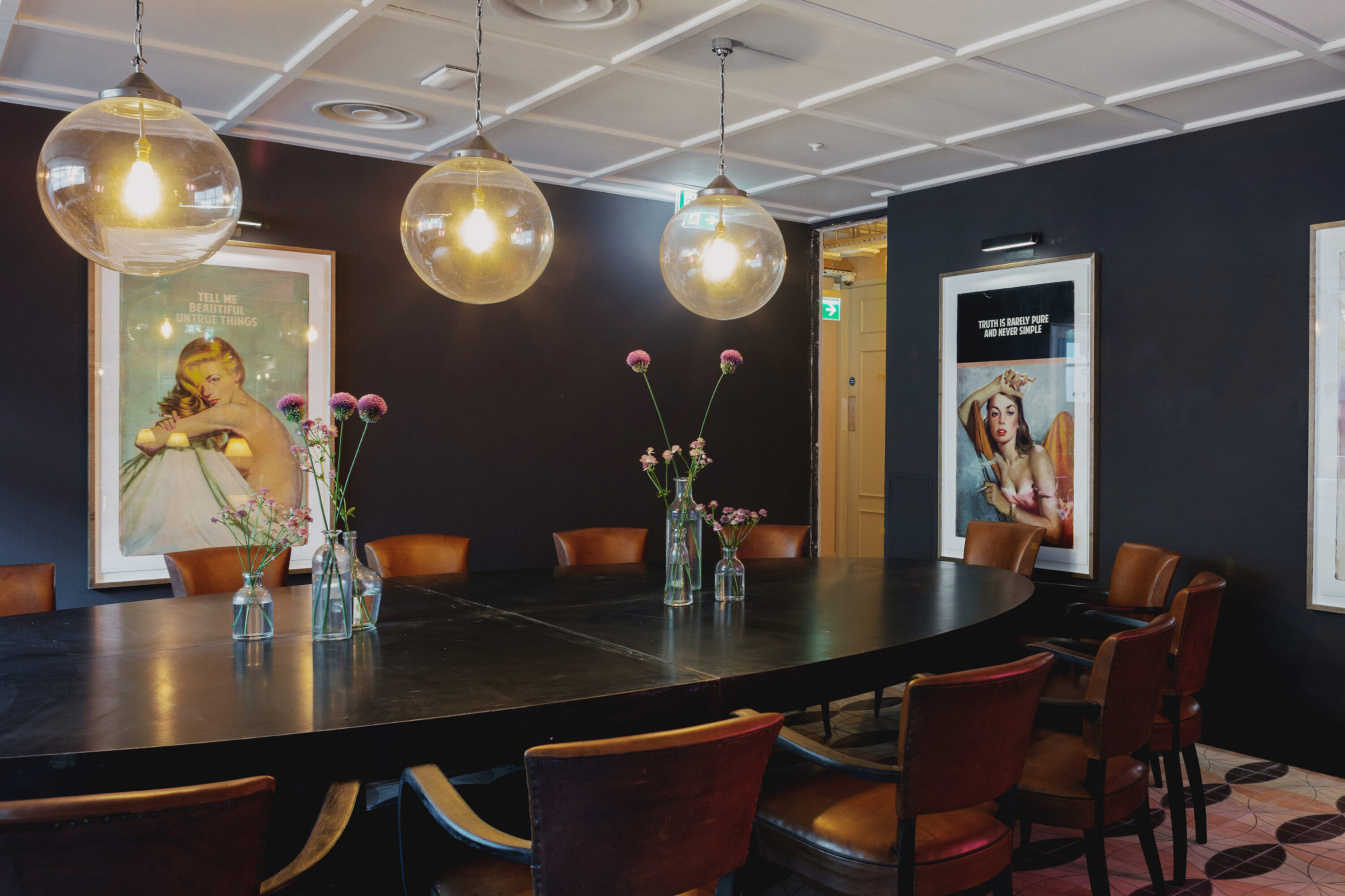 The perfect addition to No 29 Power Station's dinning room designed by our commercial clients, Darwin and Wallace.