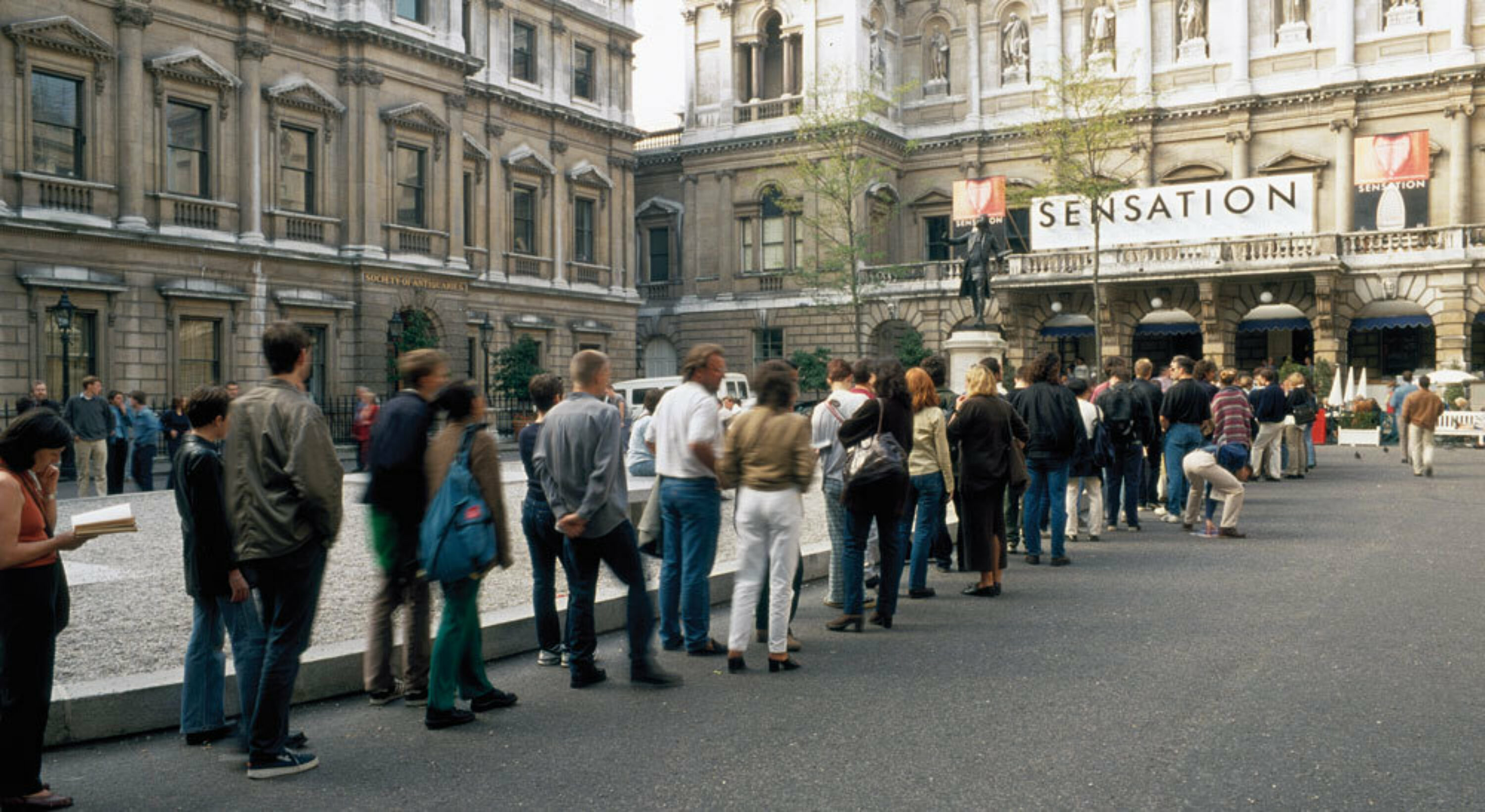 Sensation: Young British Artists from the Saatchi Gallery at the Royal Academy, London