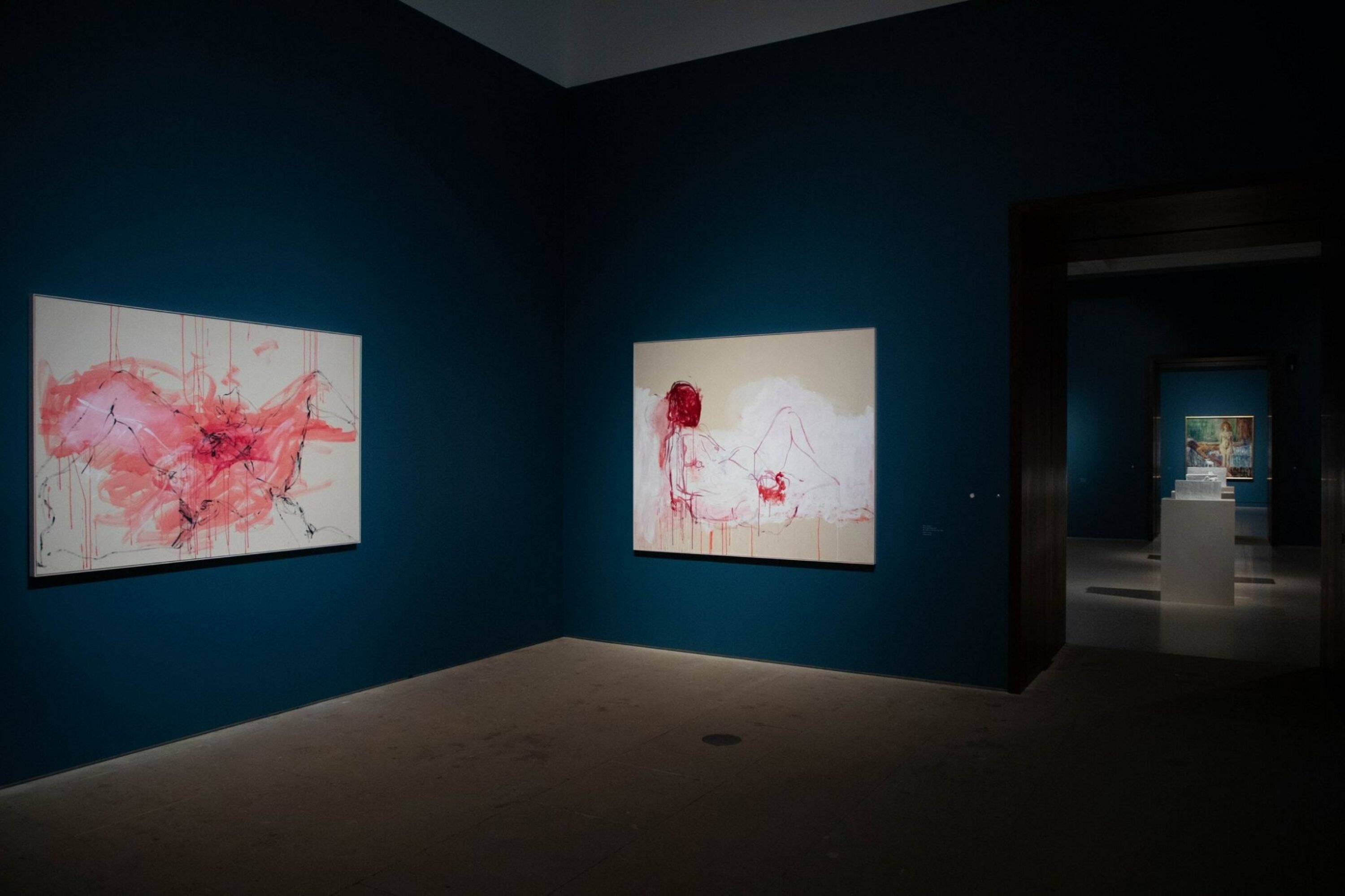 Installation shot of 'The Loneliness Of The Soul' at the Royal Academy