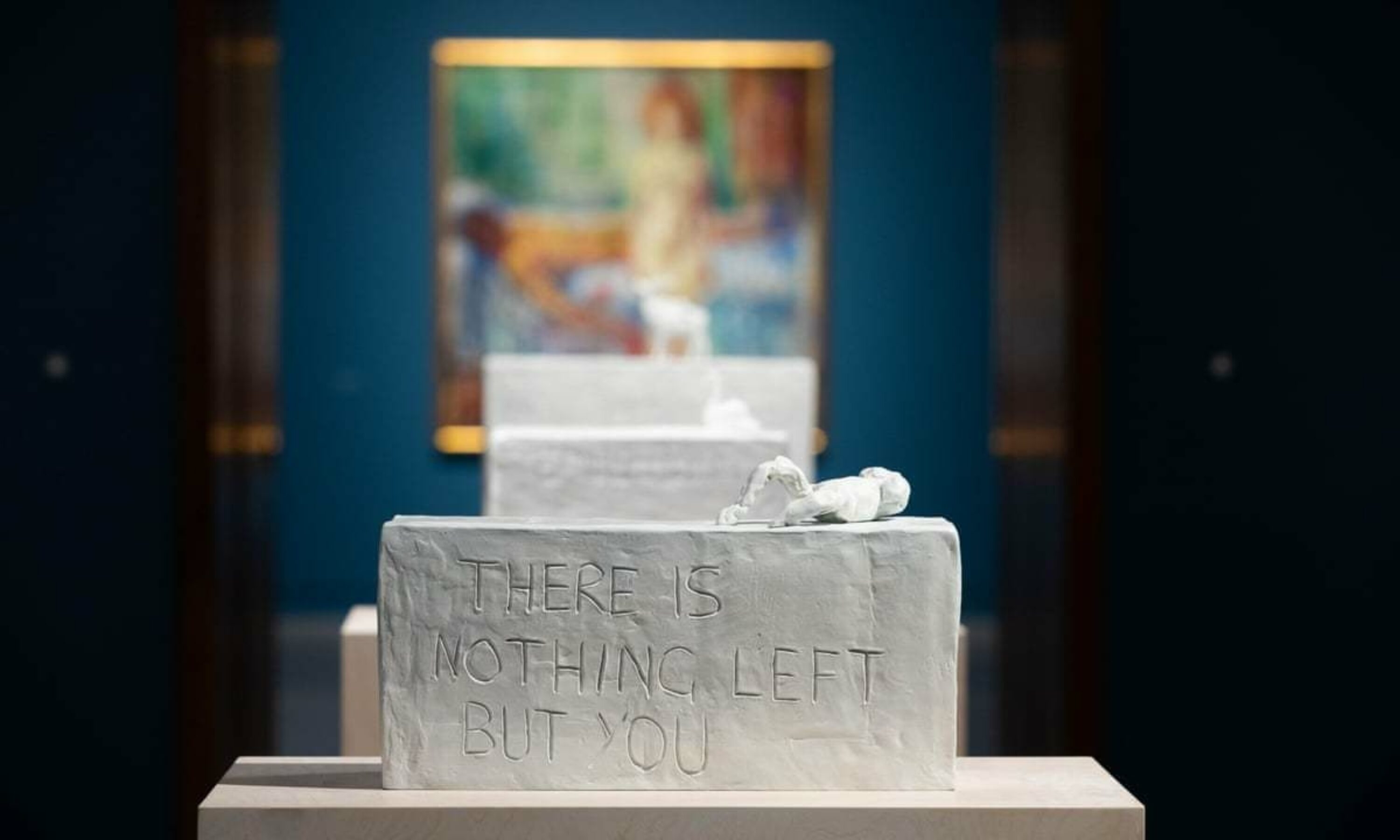 Installation shot of 'The Loneliness Of The Soul' at the Royal Academy