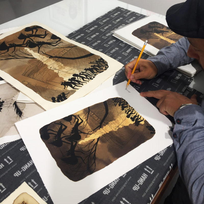 Exclusive Print Release | Hang-Up Gallery X David de la Mano | Border Events