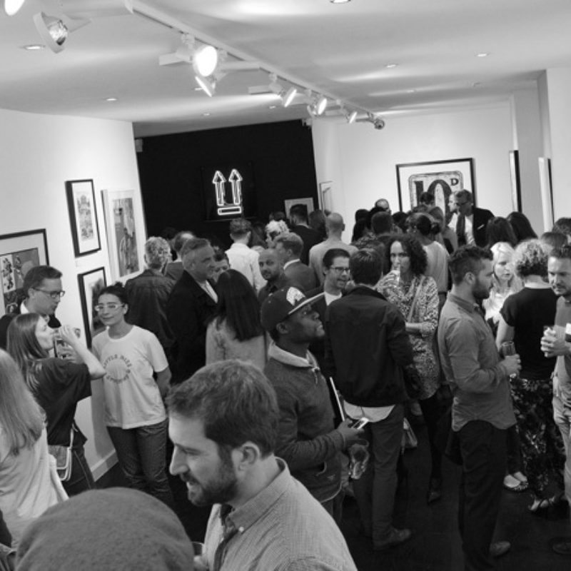 Private View of 'POP' Sir Peter Blake's new exhibition @ Hang-Up Gallery