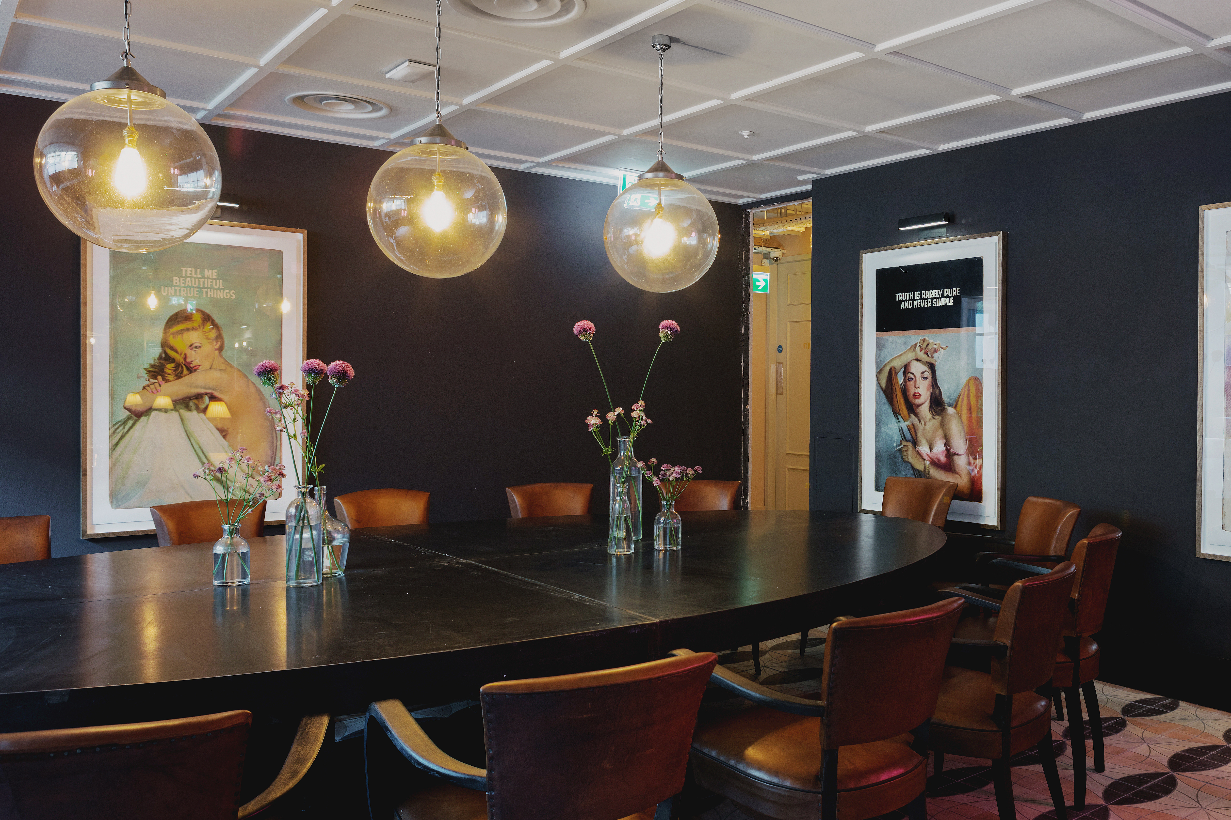 Our clients at No. 29 Power Station West also chose a high float for their Connor Brothers editions