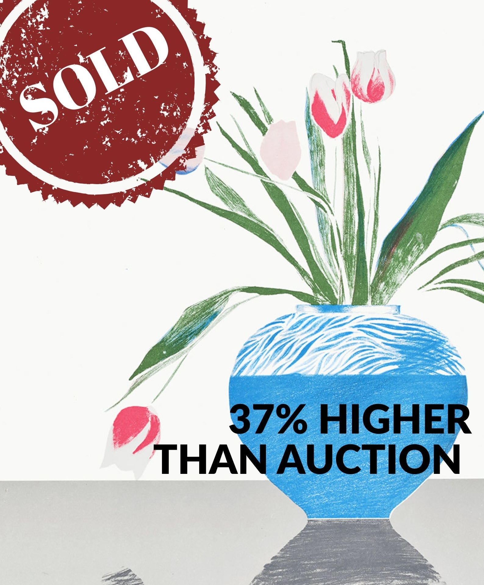 David Hockney, Pretty Tulips