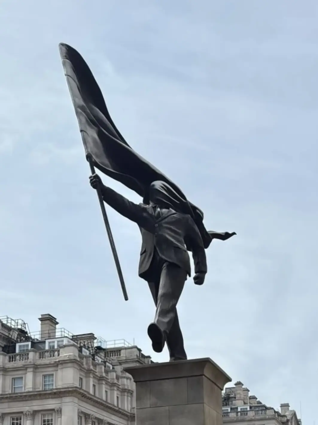 Banksy’s Blinded By The Flag could become permanent as Westminster council deliberates