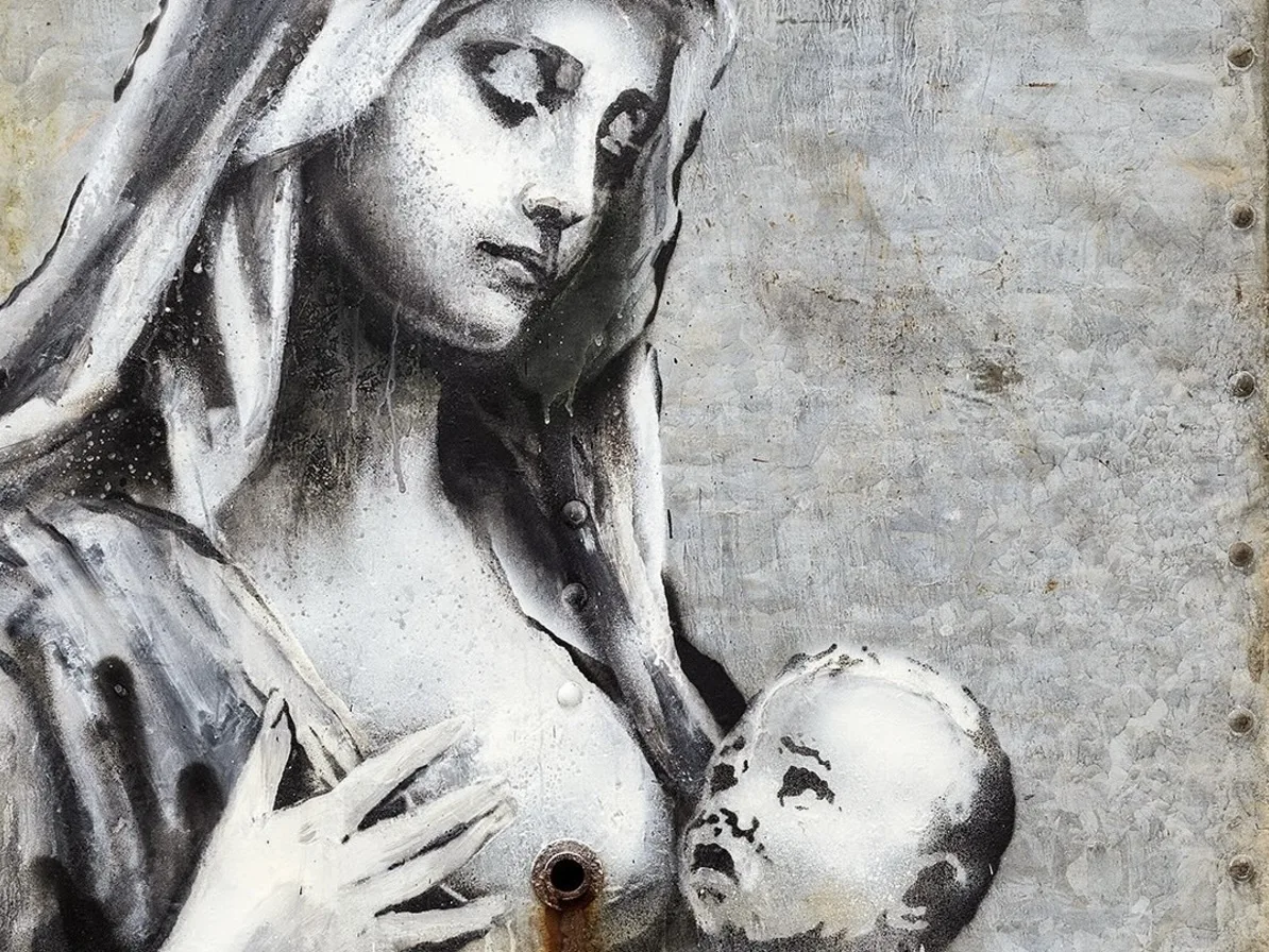 New Banksy: Madonna