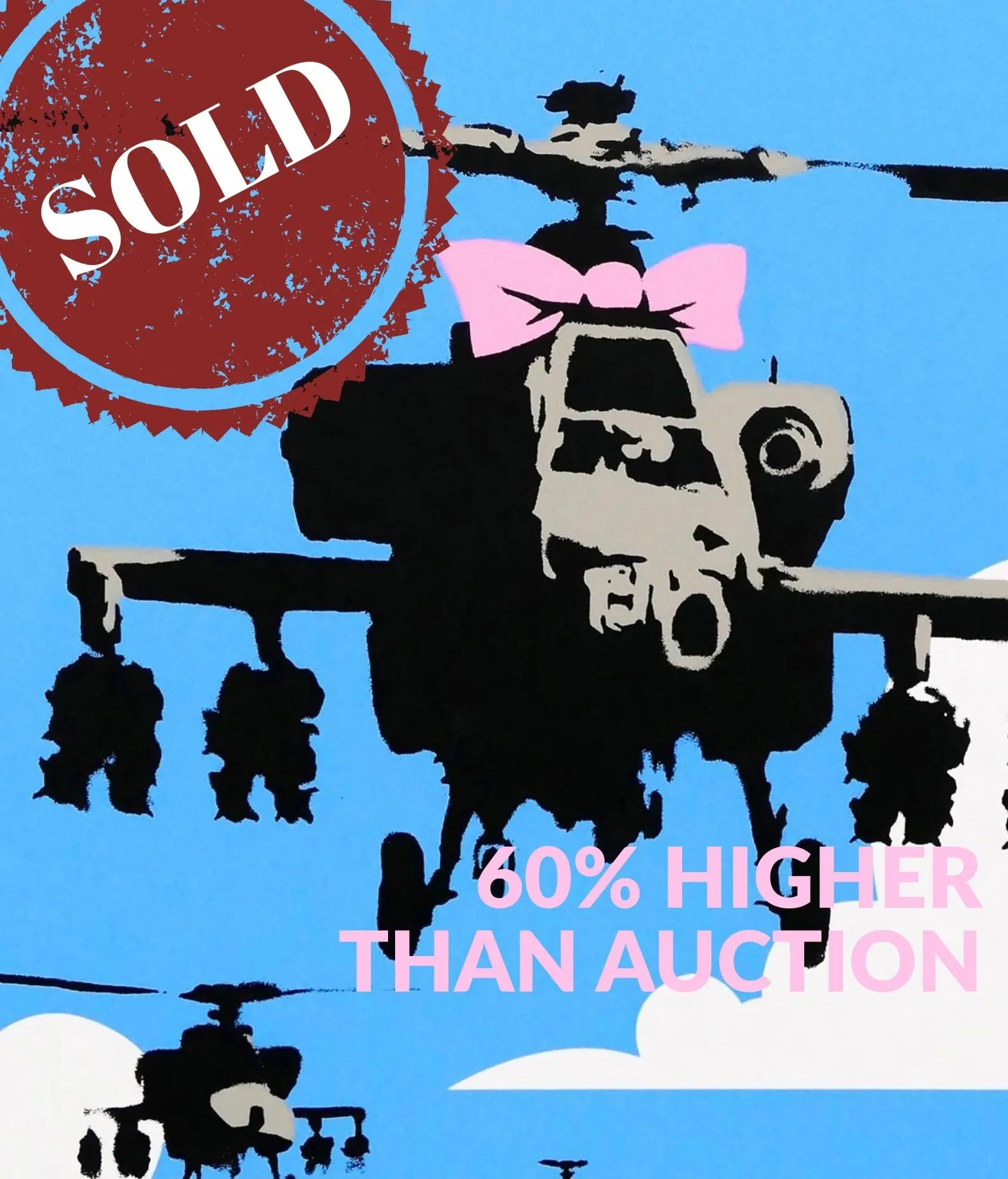 Banksy, Happy Choppers - Unsigned