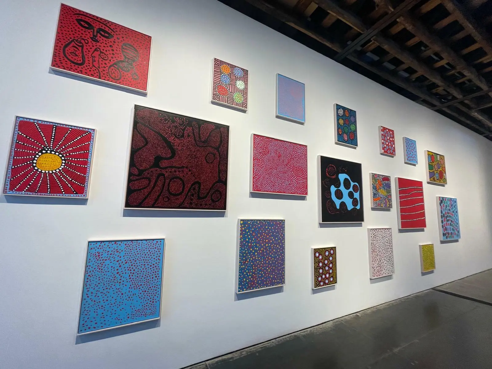 Installation shots of Everyday I Pray For Love