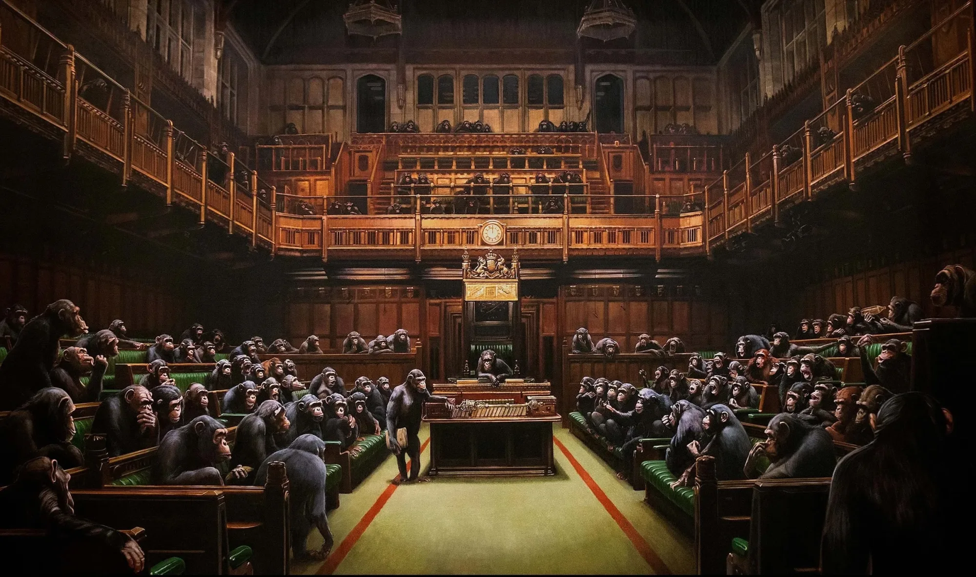 Banksy, Devolved Parliament