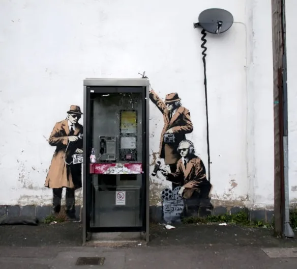 Banksy, Spy Booth