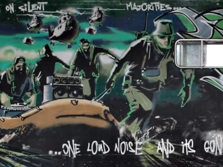 Banksy at Glastonbury Through The Years