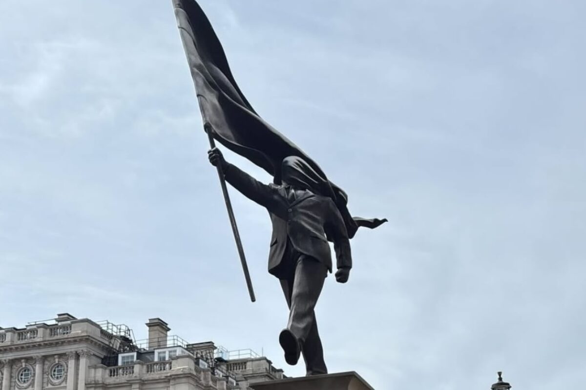 New Banksy: Blinded By The Flag | Hang-Up Gallery
