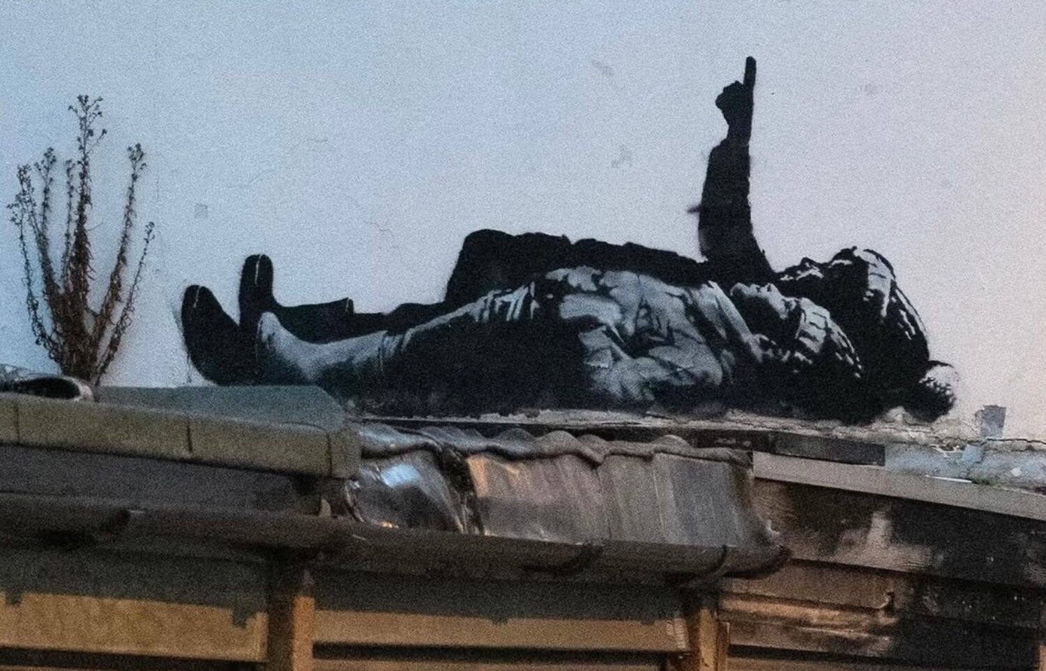 Banksy, Queen's Mews, Bayswater