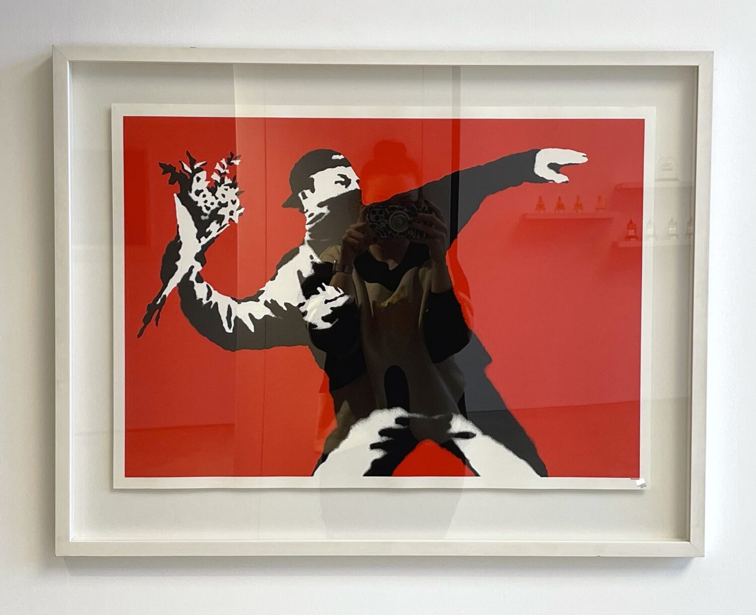 BANKSY SKATEDECK LOVE IN THE AIR　6550 Banksy - Love Is in the Air - Unsigned | Hang-Up Gallery