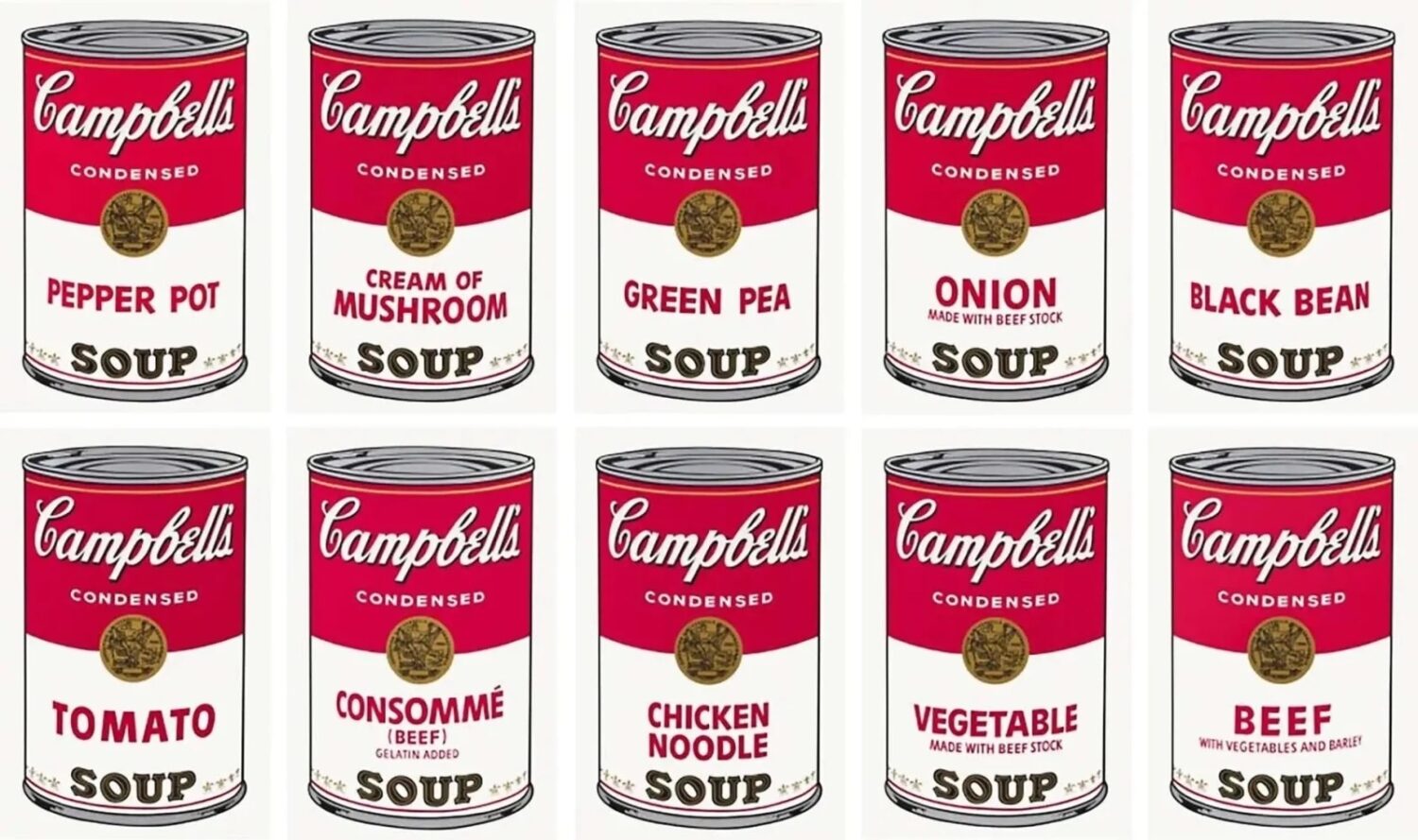 Andy Warhol, Campbell Soup Cans