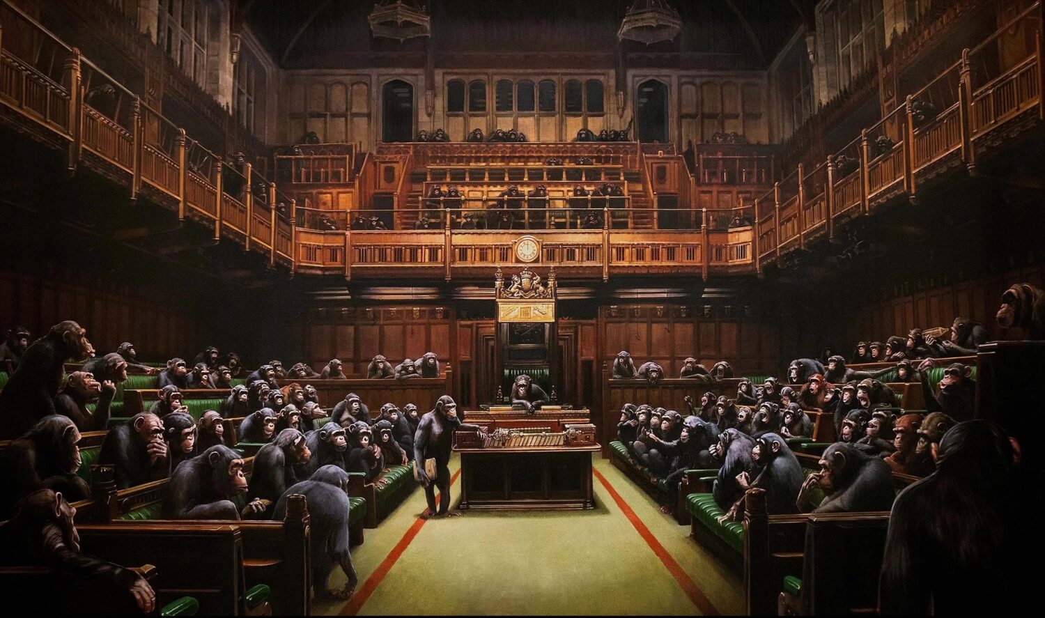 Banksy, Devolved Parliament
