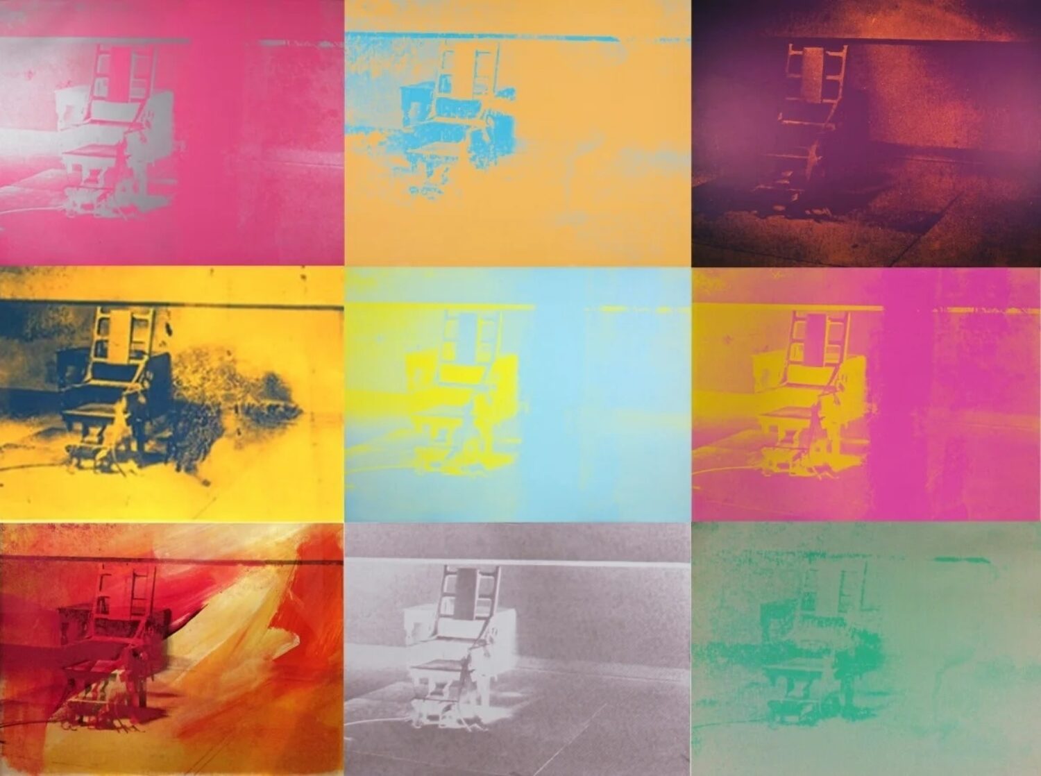 Andy Warhol, Electric Chair Portfolio, 1971
