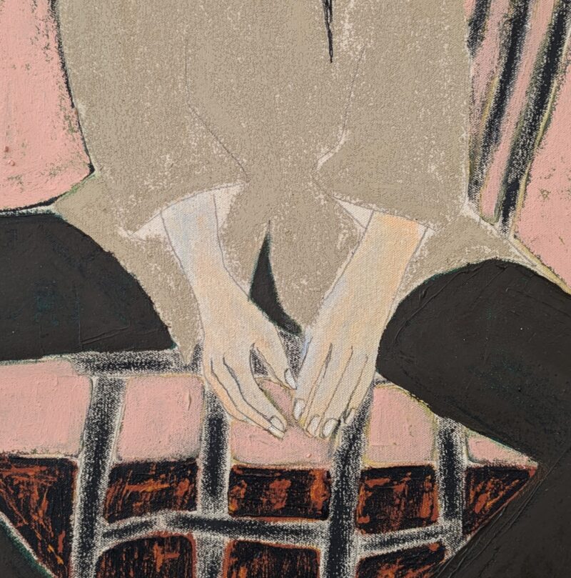 Lottie burns slimey front detail